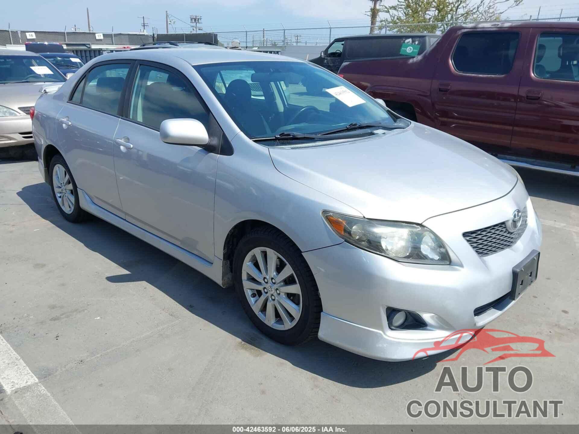 TOYOTA COROLLA 2010 - 2T1BU4EE7AC461700