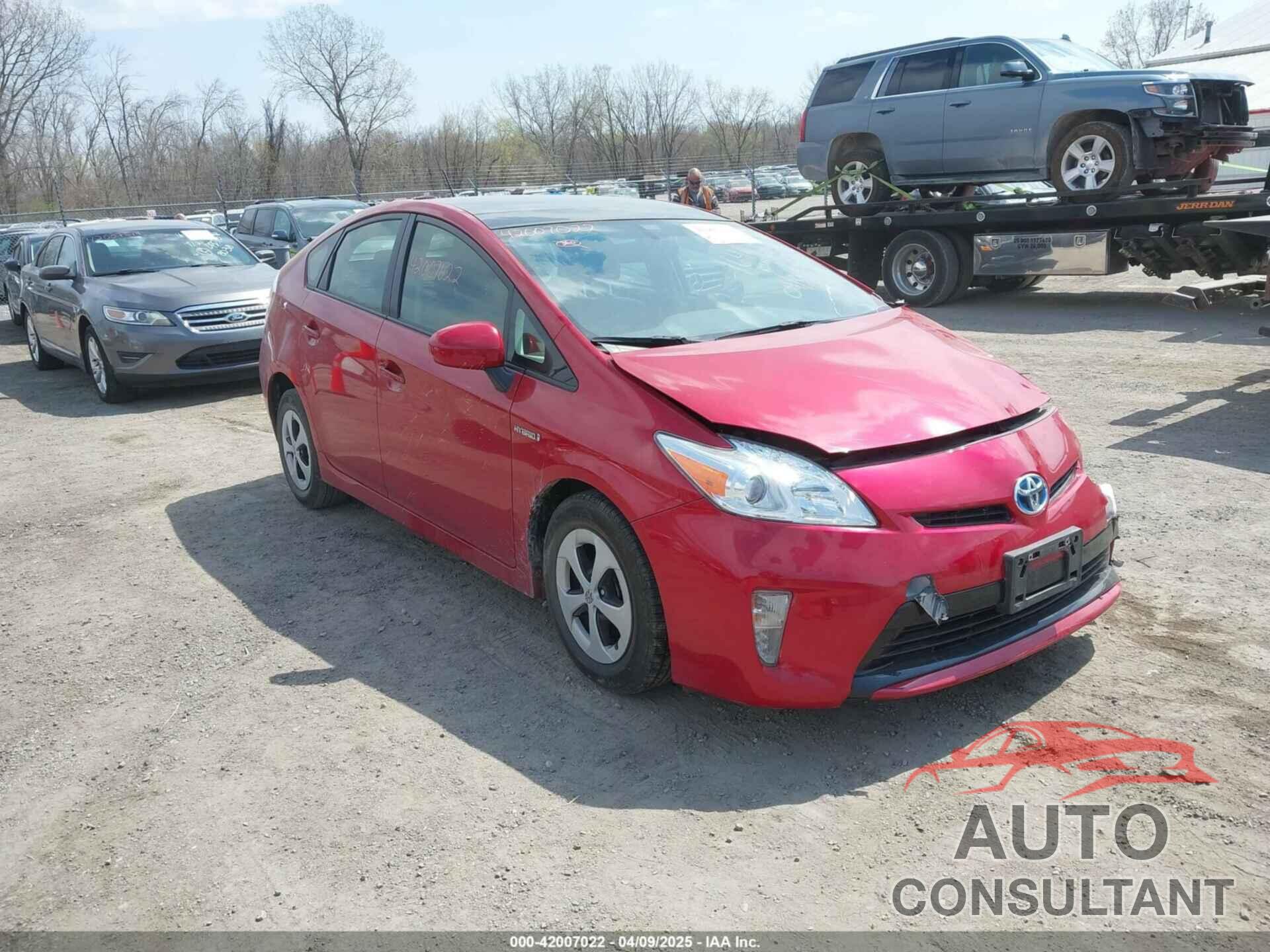 TOYOTA PRIUS 2014 - JTDKN3DU9E1829059