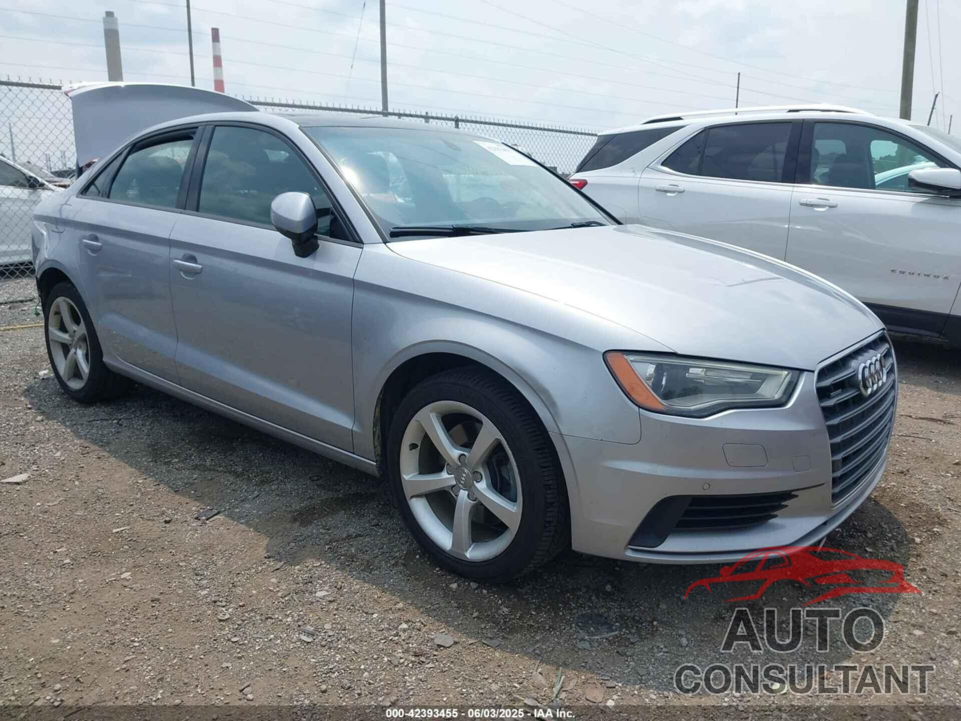 AUDI A3 2016 - WAUB8GFF0G1084859