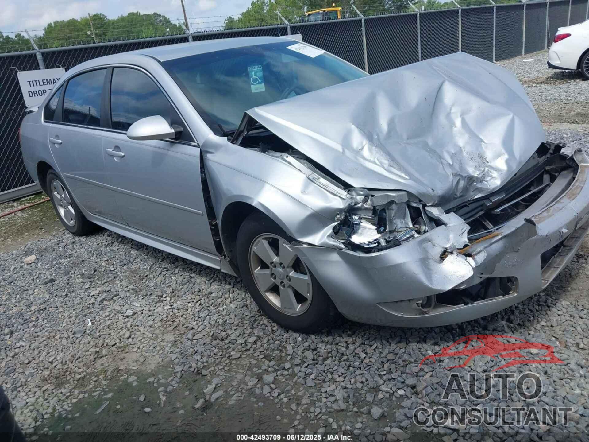 CHEVROLET IMPALA 2010 - 2G1WB5EK4A1250237