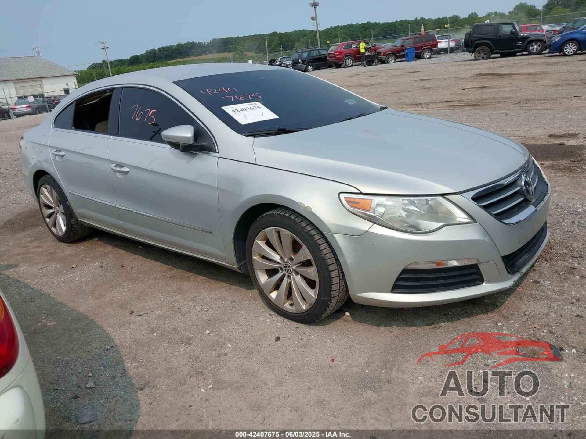 VOLKSWAGEN CC 2011 - WVWMP7ANXBE728348