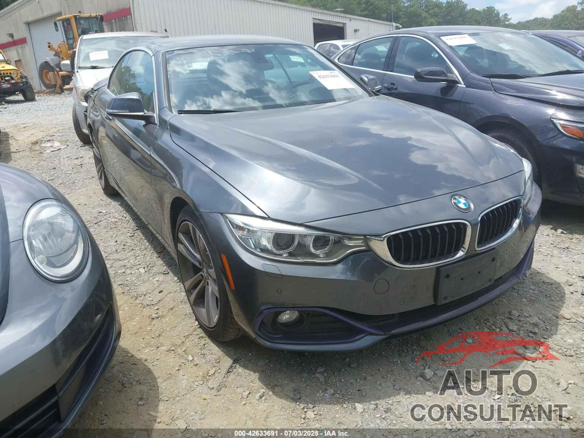 BMW 430I 2017 - WBA4U7C34H5J54789