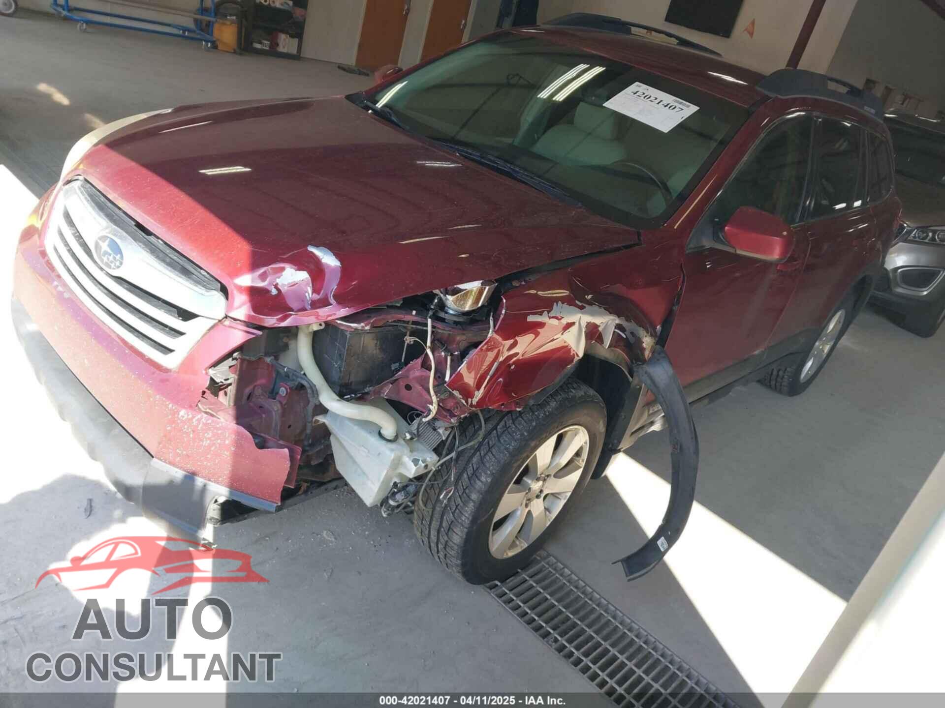 SUBARU OUTBACK 2011 - 4S4BRBBC6B3408968