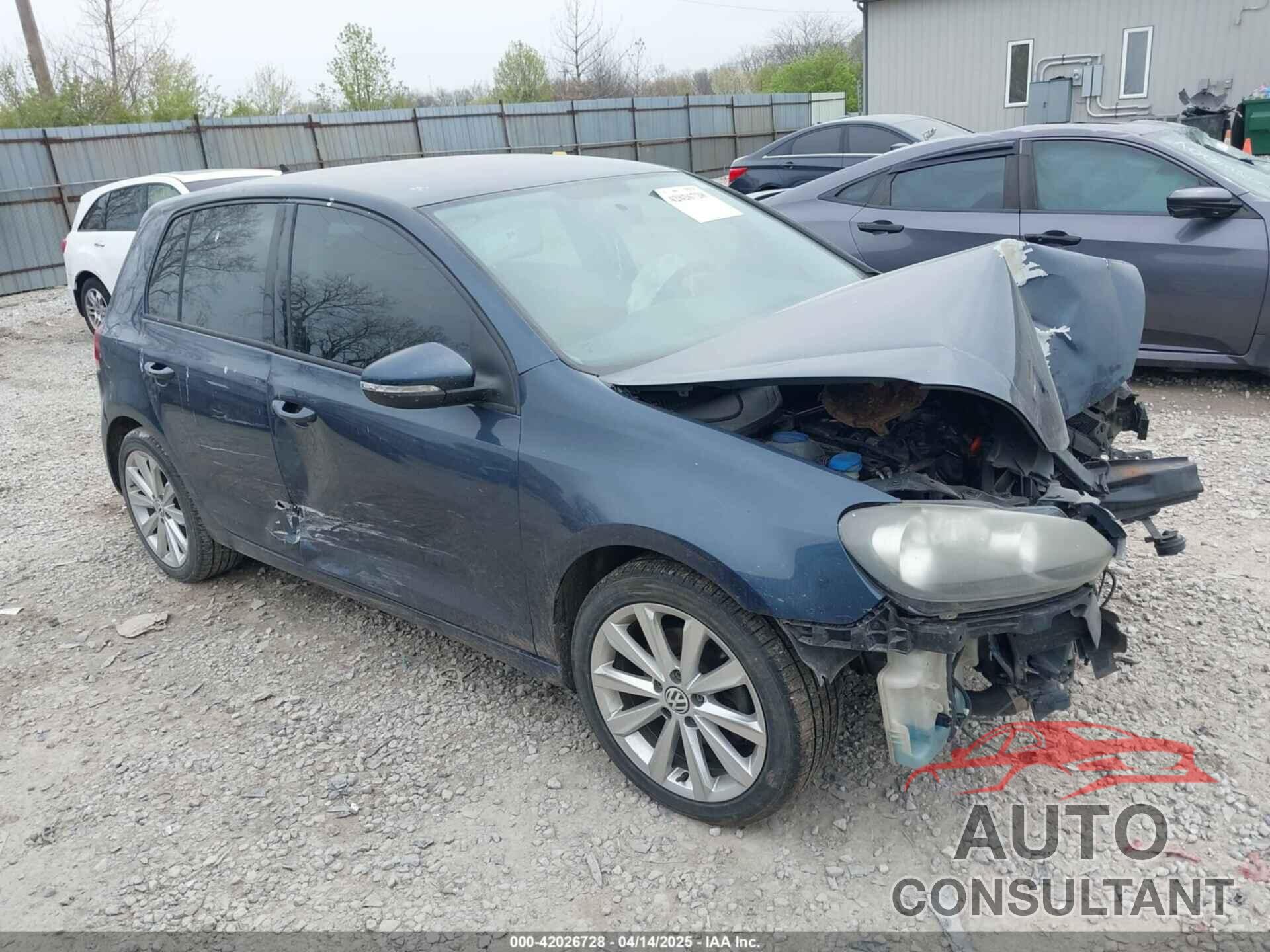 VOLKSWAGEN GOLF 2012 - WVWDM7AJ7CW341564