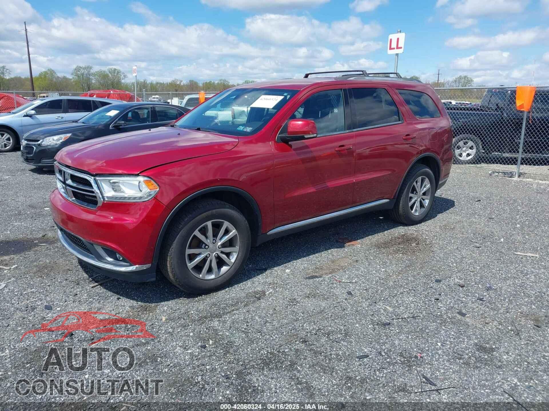 DODGE DURANGO 2015 - 1C4RDJDG1FC132989