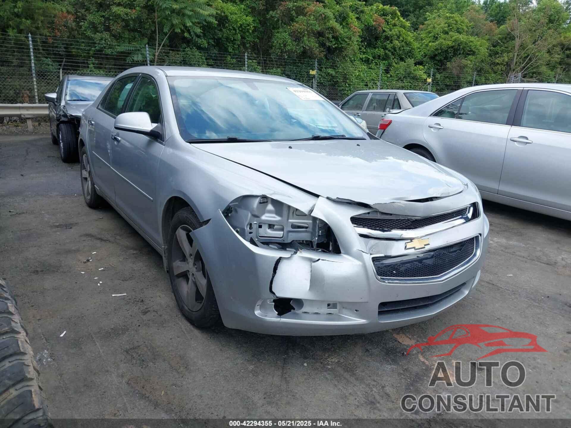 CHEVROLET MALIBU 2012 - 1G1ZC5E01CF143845