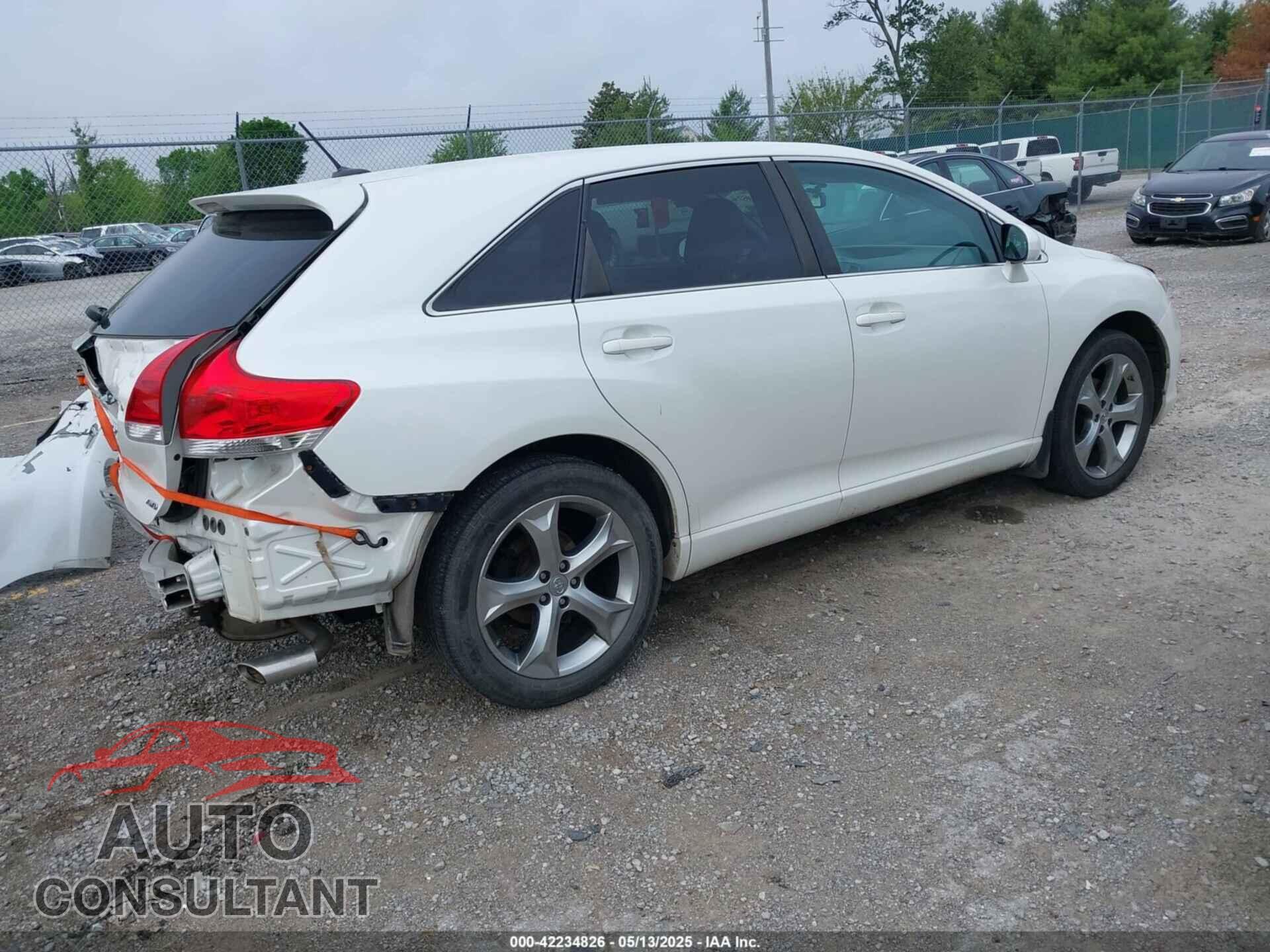 TOYOTA VENZA 2012 - 4T3BK3BB1CU072070