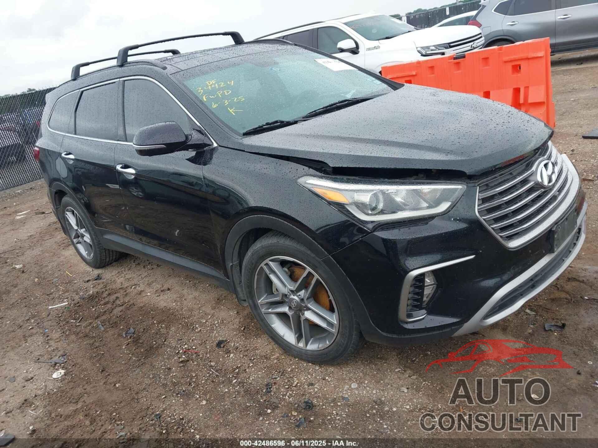HYUNDAI SANTA FE 2018 - KM8SR4HF7JU283016