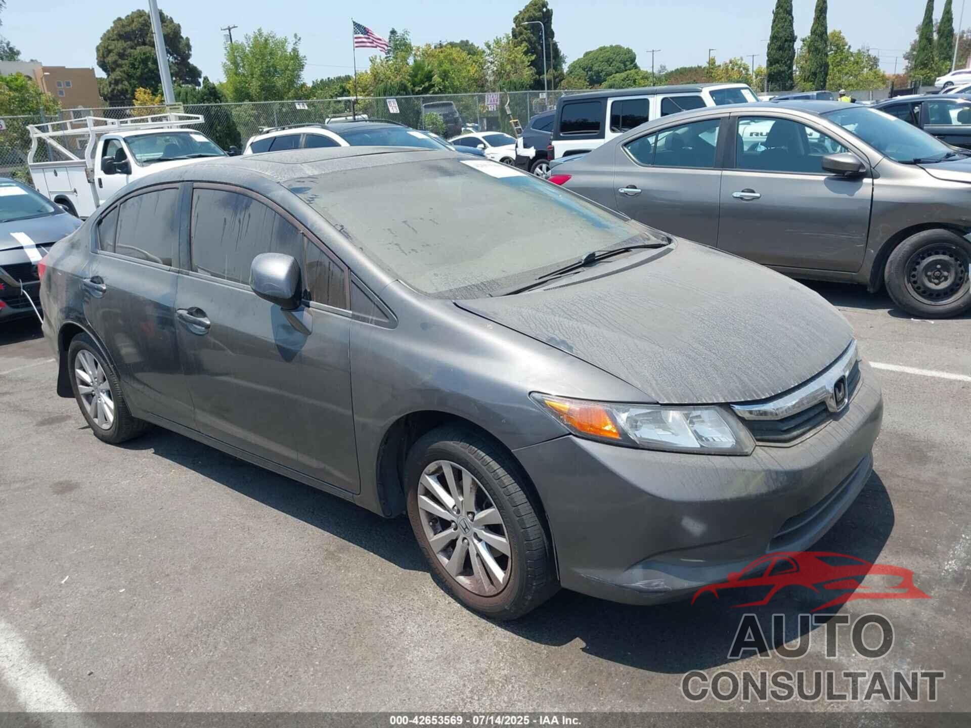 HONDA CIVIC 2012 - 2HGFB2F84CH302924