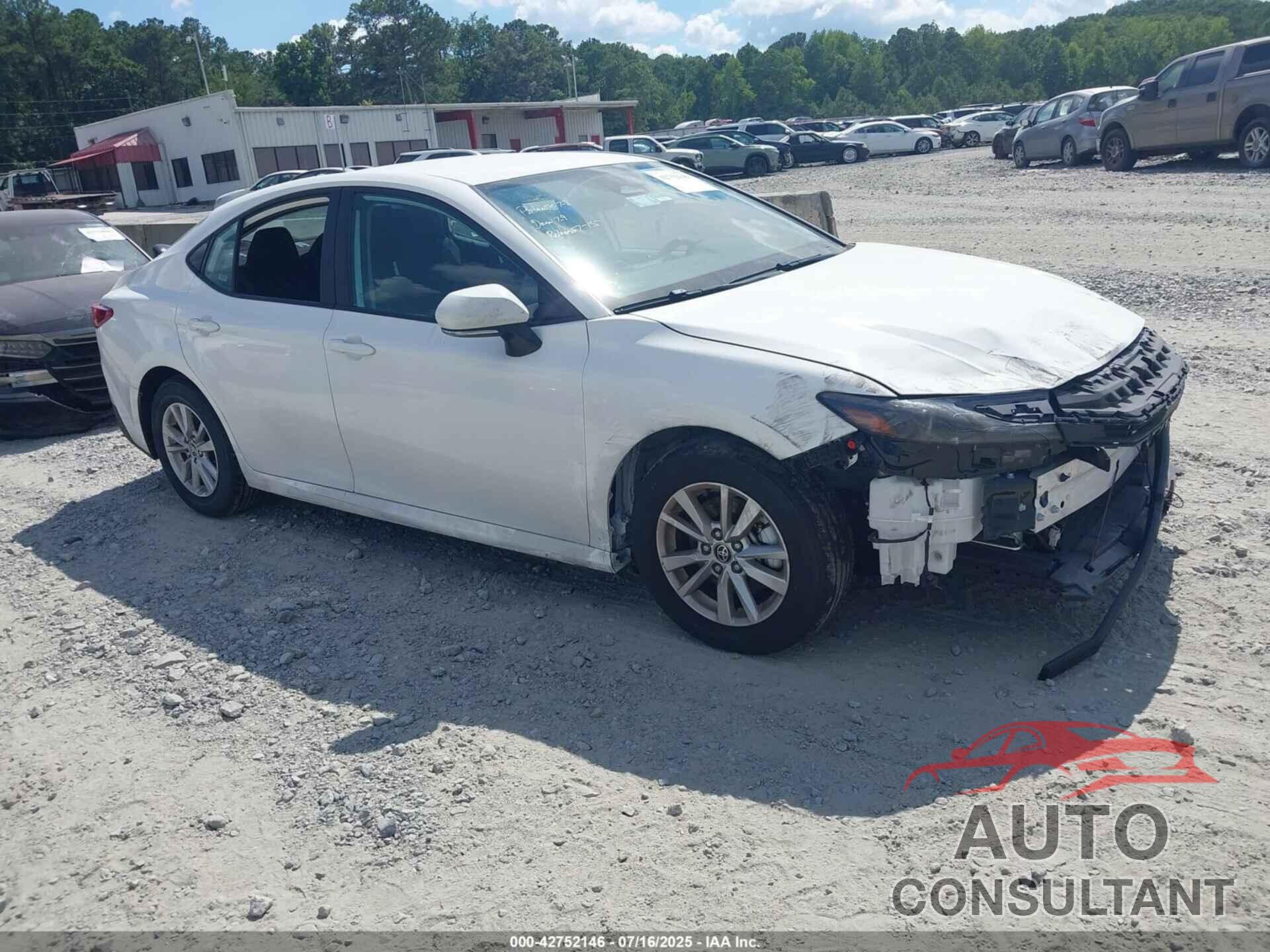 TOYOTA CAMRY 2025 - 4T1DAACK1SU049846
