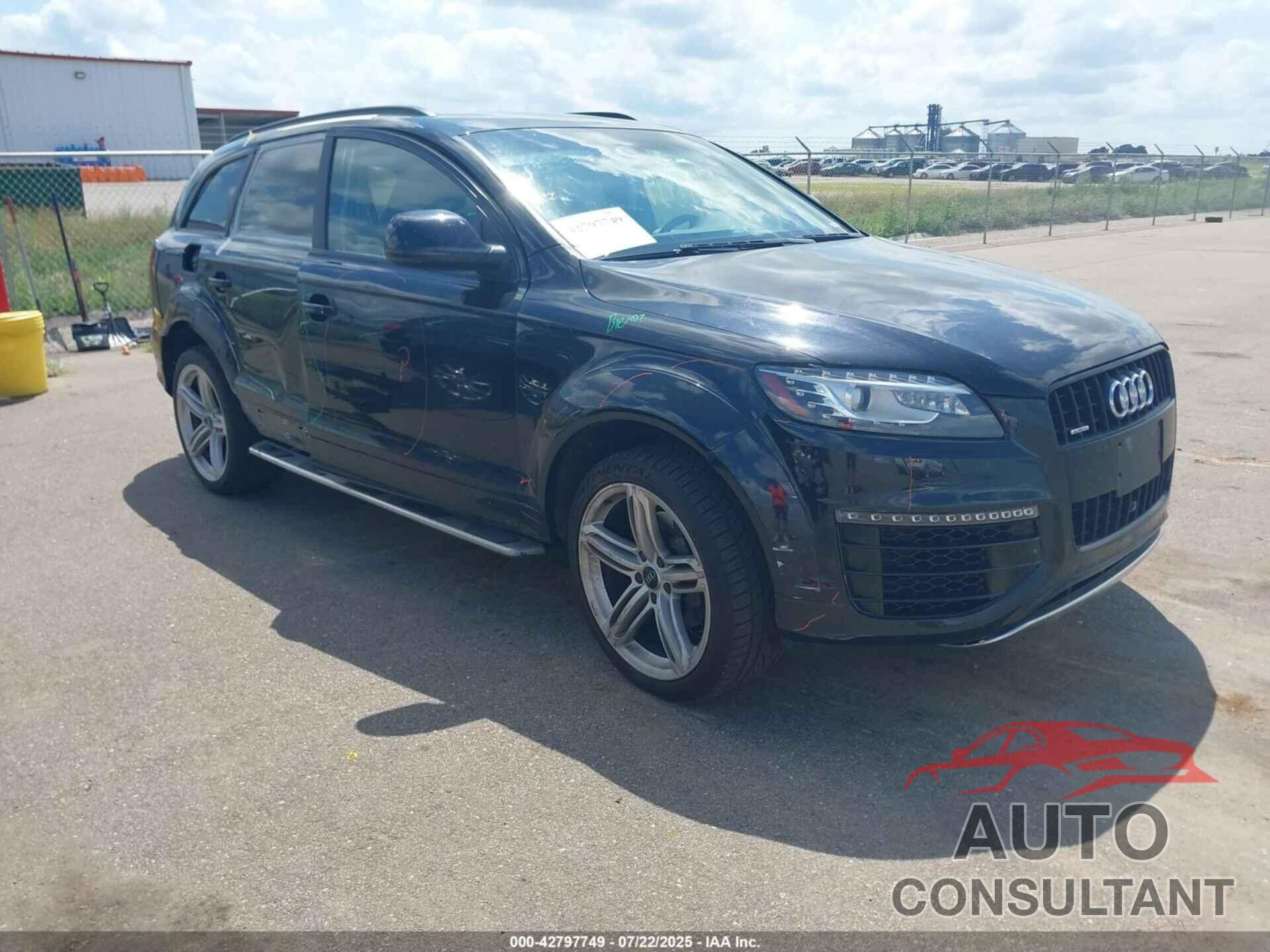 AUDI Q7 2015 - WA1DGBFEXFD015502