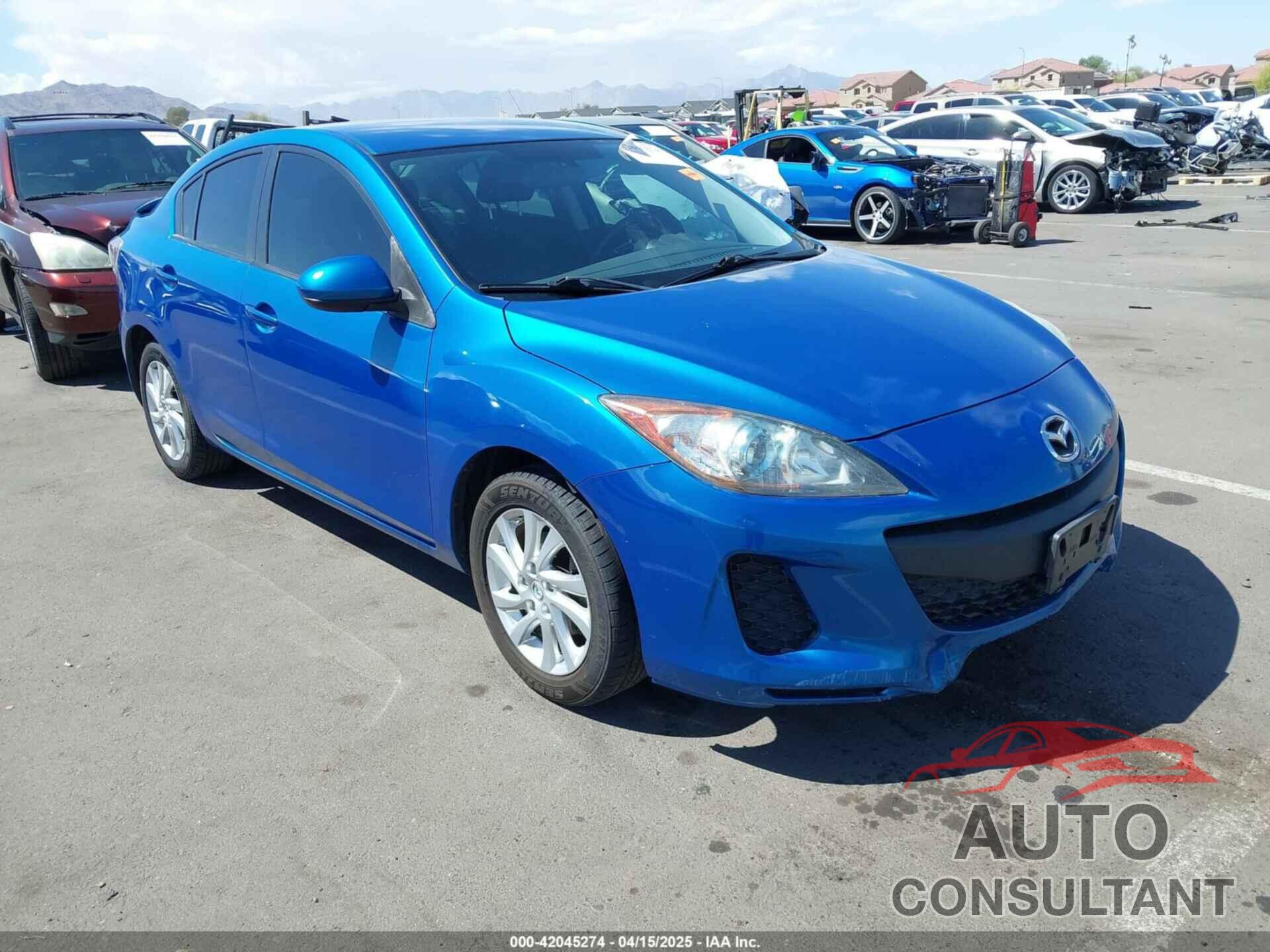 MAZDA MAZDA3 2012 - JM1BL1V76C1602184