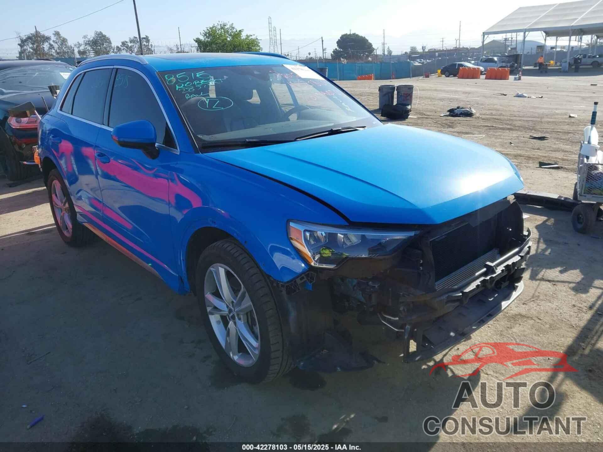 AUDI Q3 2019 - WA1DECF31K1082804