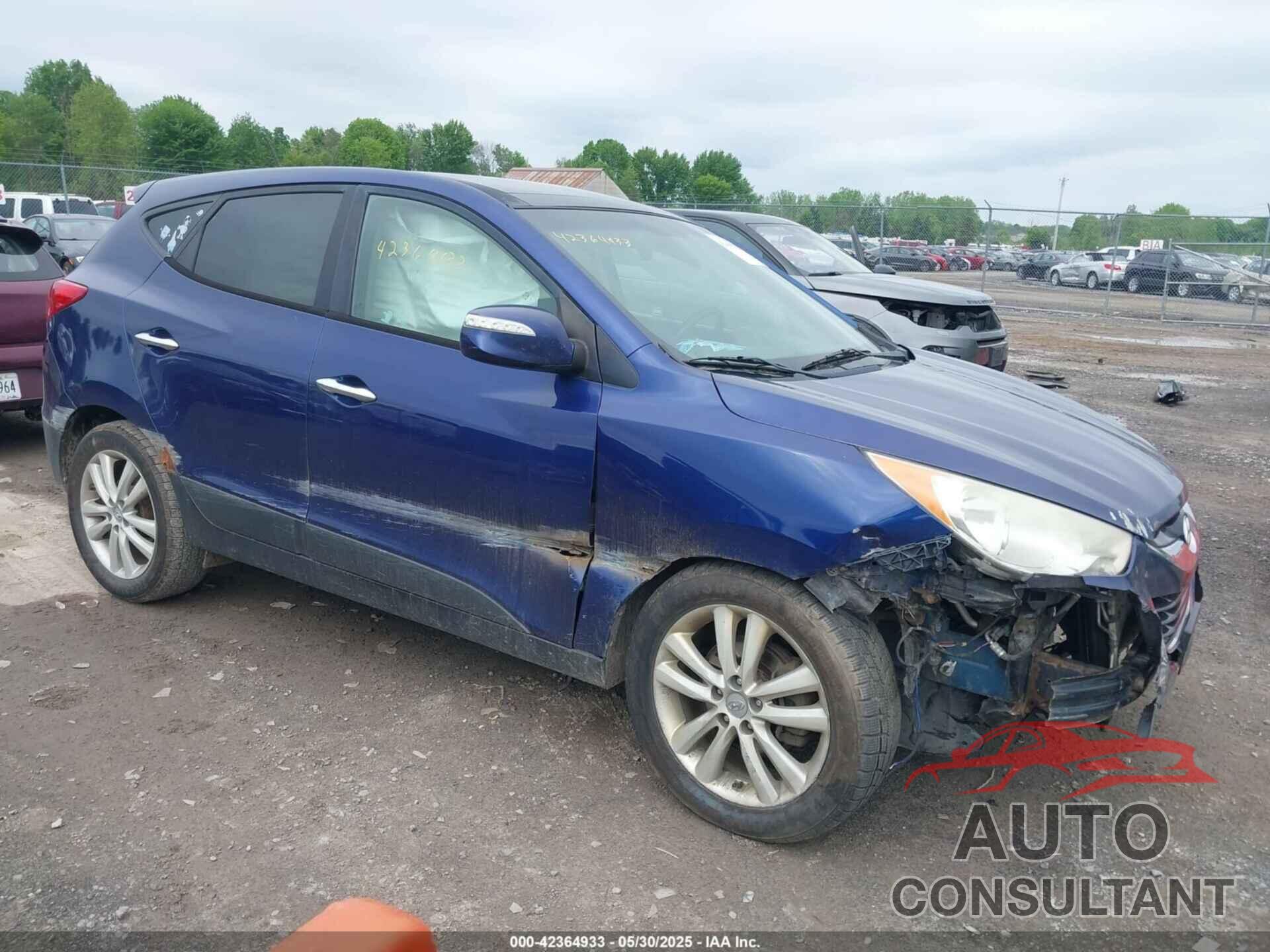 HYUNDAI TUCSON 2011 - KM8JUCAC0BU156484