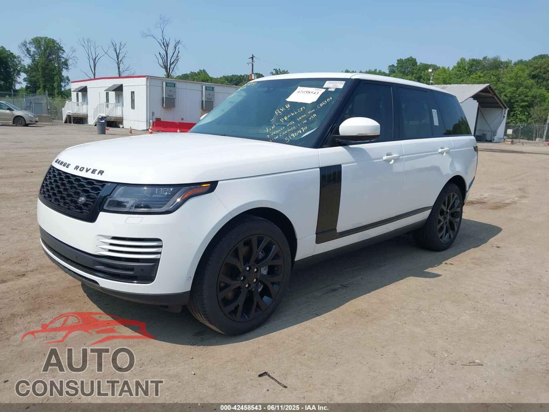 LAND ROVER RANGE ROVER 2020 - SALGS2RU3LA590695