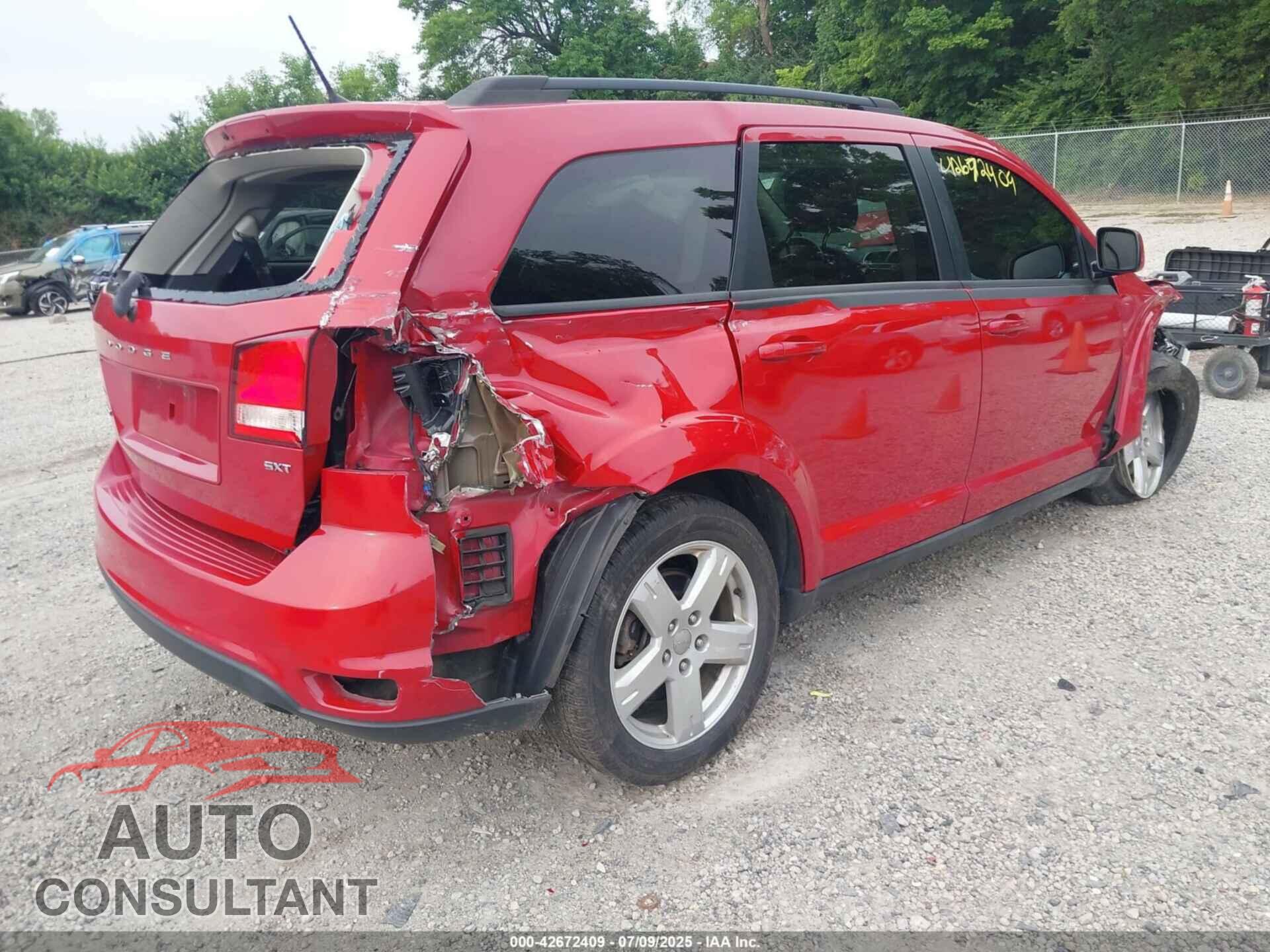 DODGE JOURNEY 2012 - 3C4PDCBGXCT342030