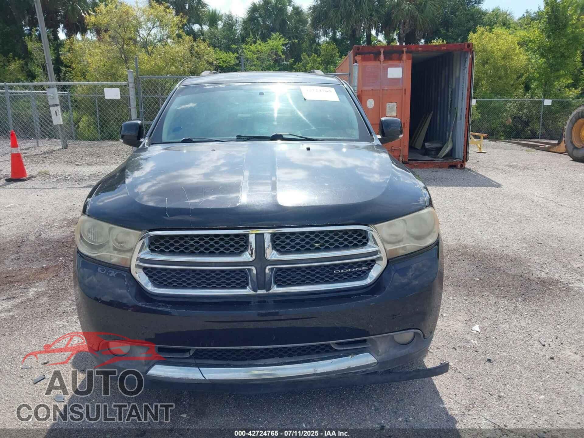 DODGE DURANGO 2012 - 1C4RDHDG4CC129881