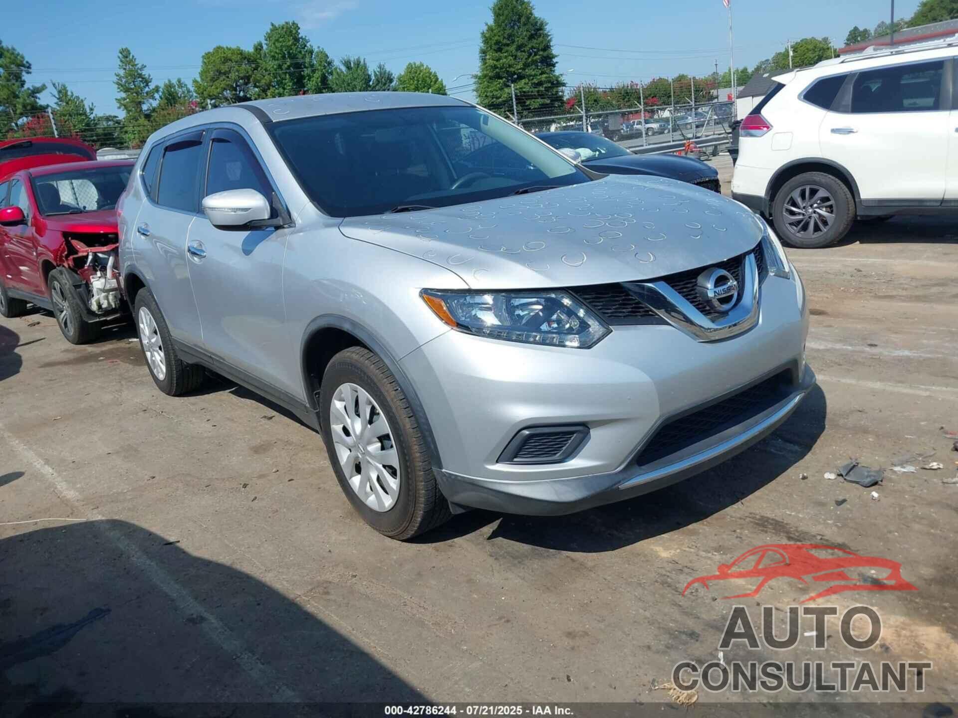 NISSAN ROGUE 2015 - KNMAT2MV6FP568895