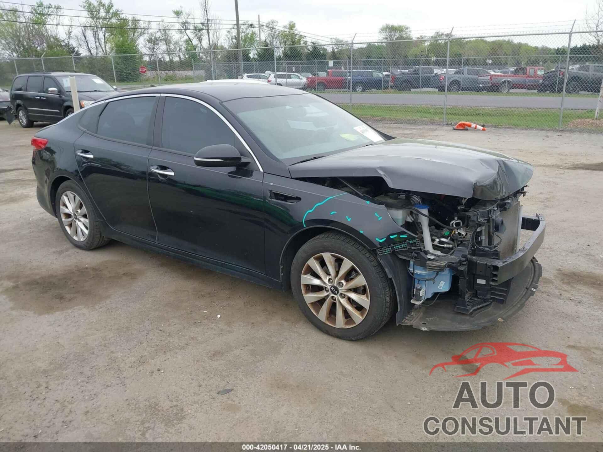 KIA OPTIMA 2018 - 5XXGU4L39JG237859