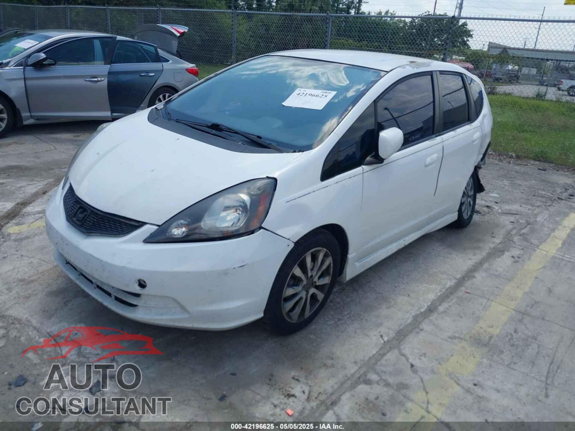 HONDA FIT 2012 - JHMGE8H55CS007726
