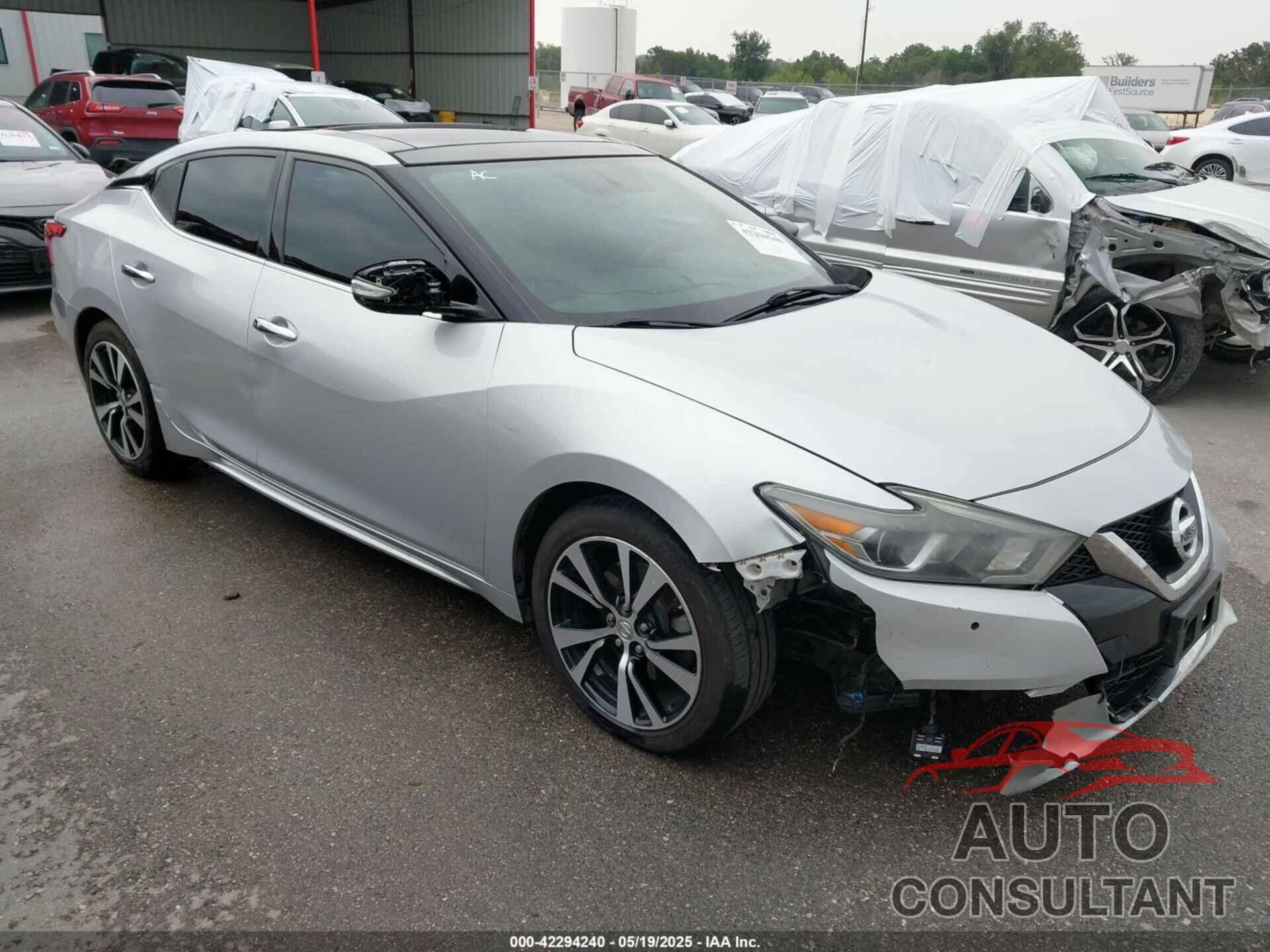 NISSAN MAXIMA 2018 - 1N4AA6AP1JC380682