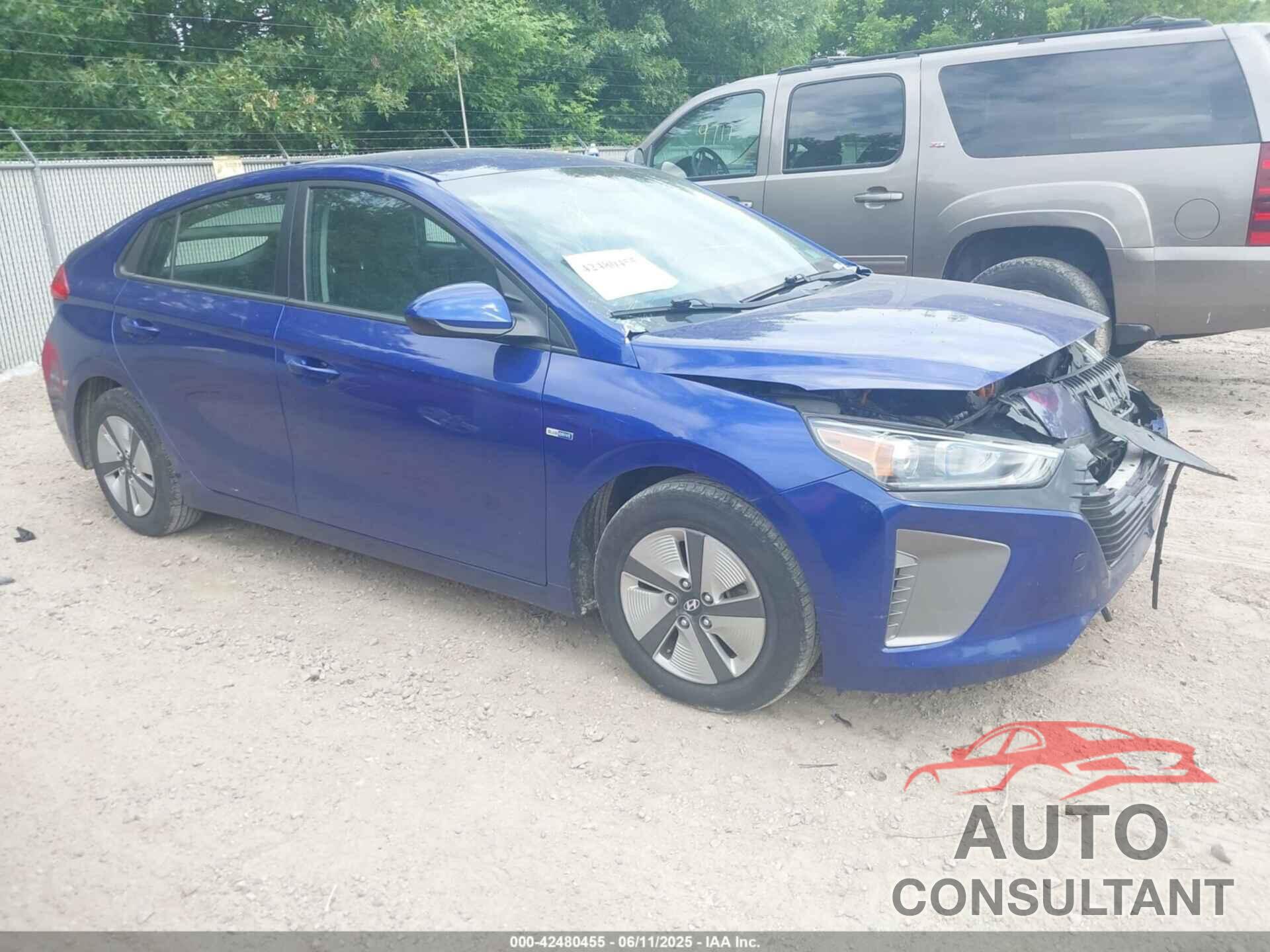 HYUNDAI IONIQ HYBRID 2019 - KMHC65LC8KU169771