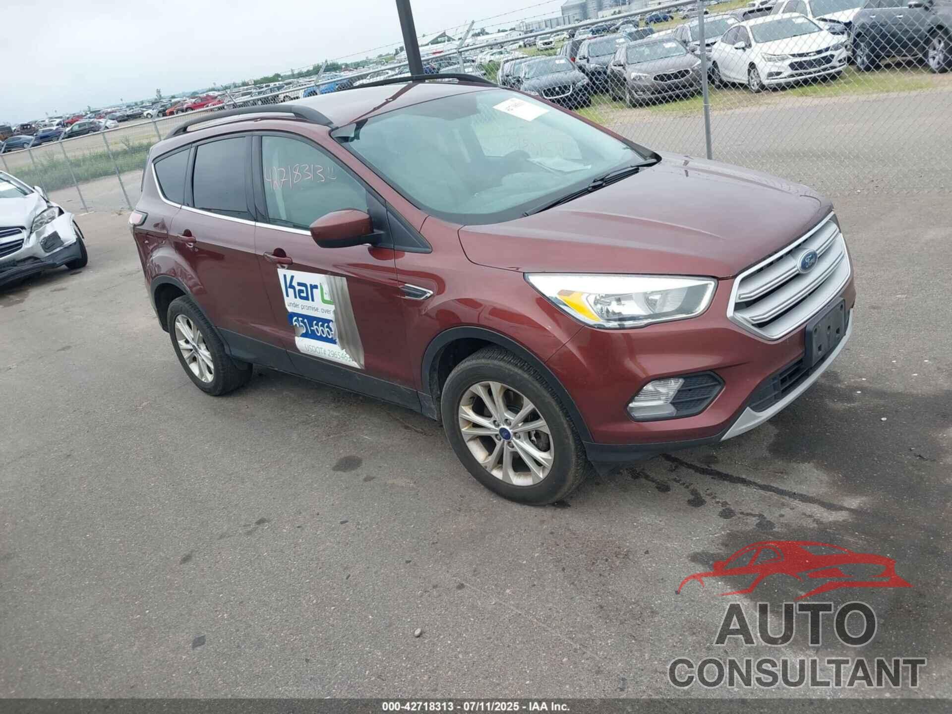 FORD ESCAPE 2018 - 1FMCU9GD2JUB13405