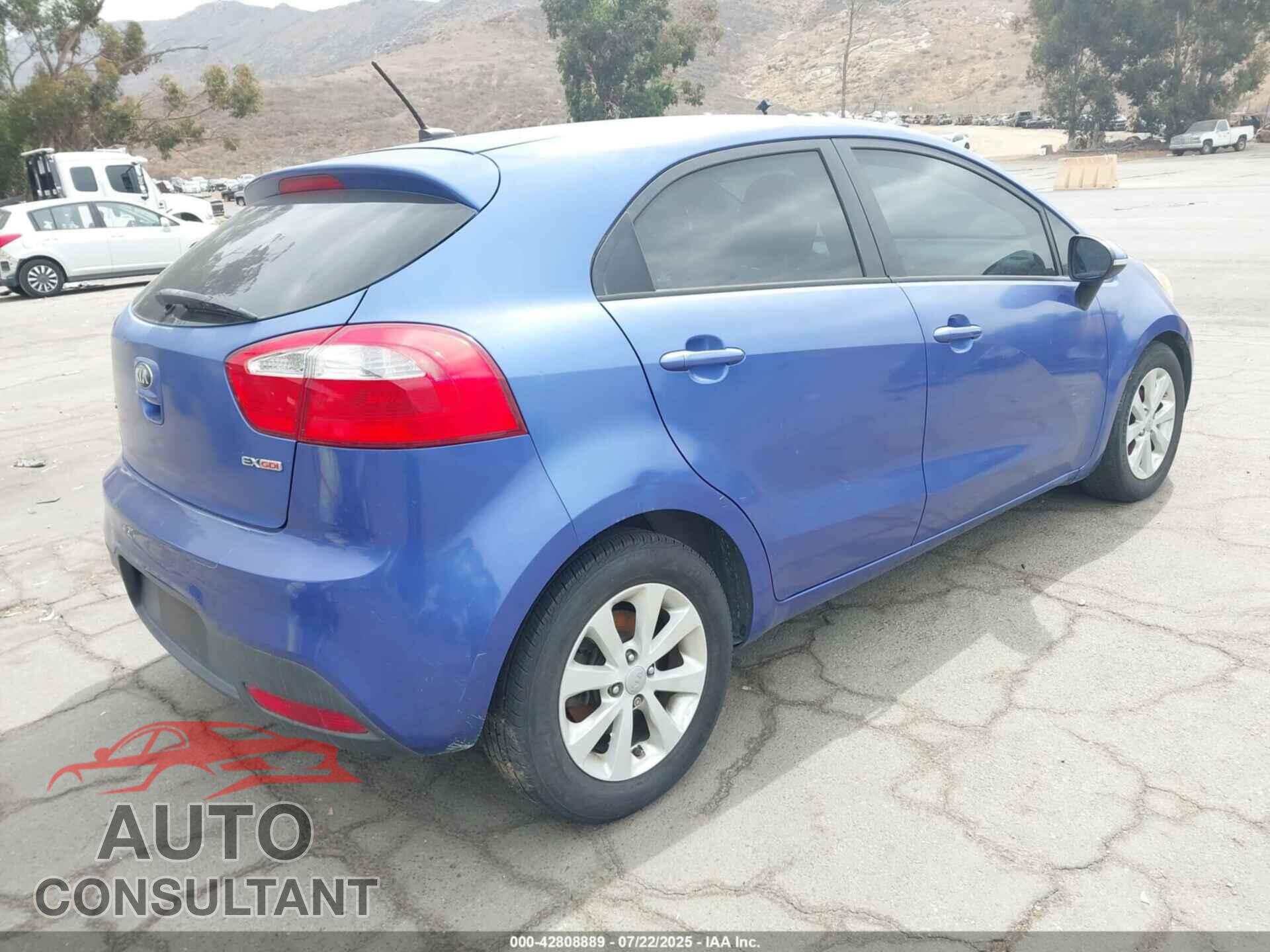 KIA RIO 2013 - KNADN5A30D6303191