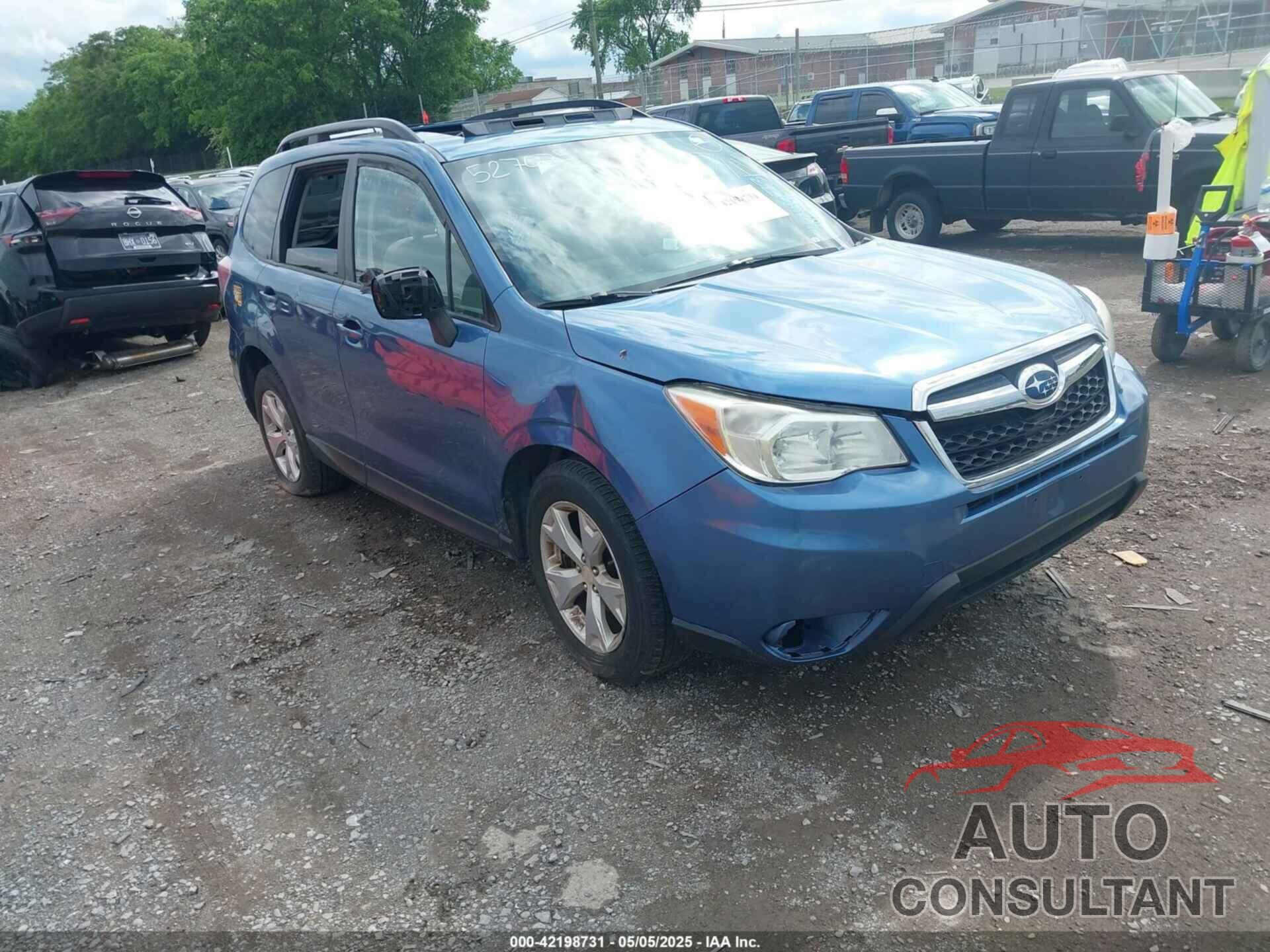 SUBARU FORESTER 2015 - JF2SJADC7FH527075