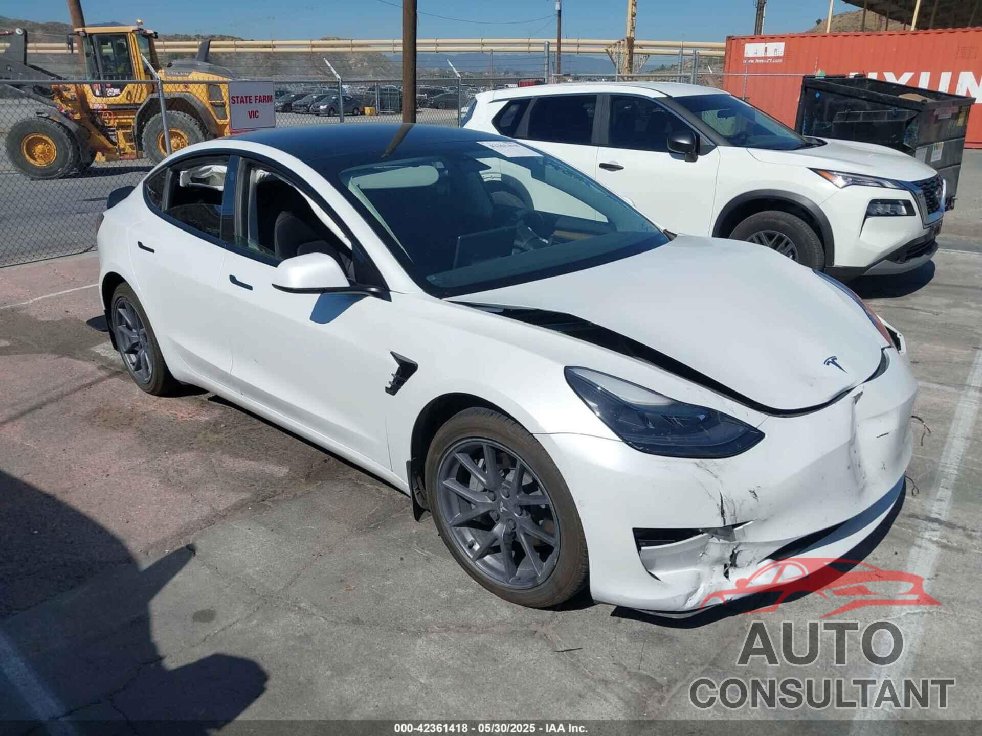 TESLA MODEL 3 2022 - 5YJ3E1EB1NF106433