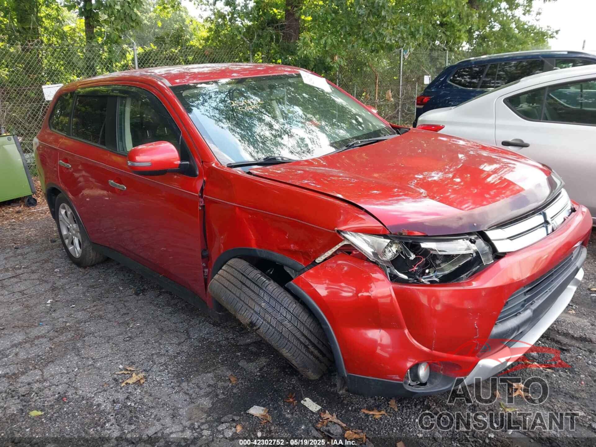 MITSUBISHI OUTLANDER 2015 - JA4AD3A35FZ005812