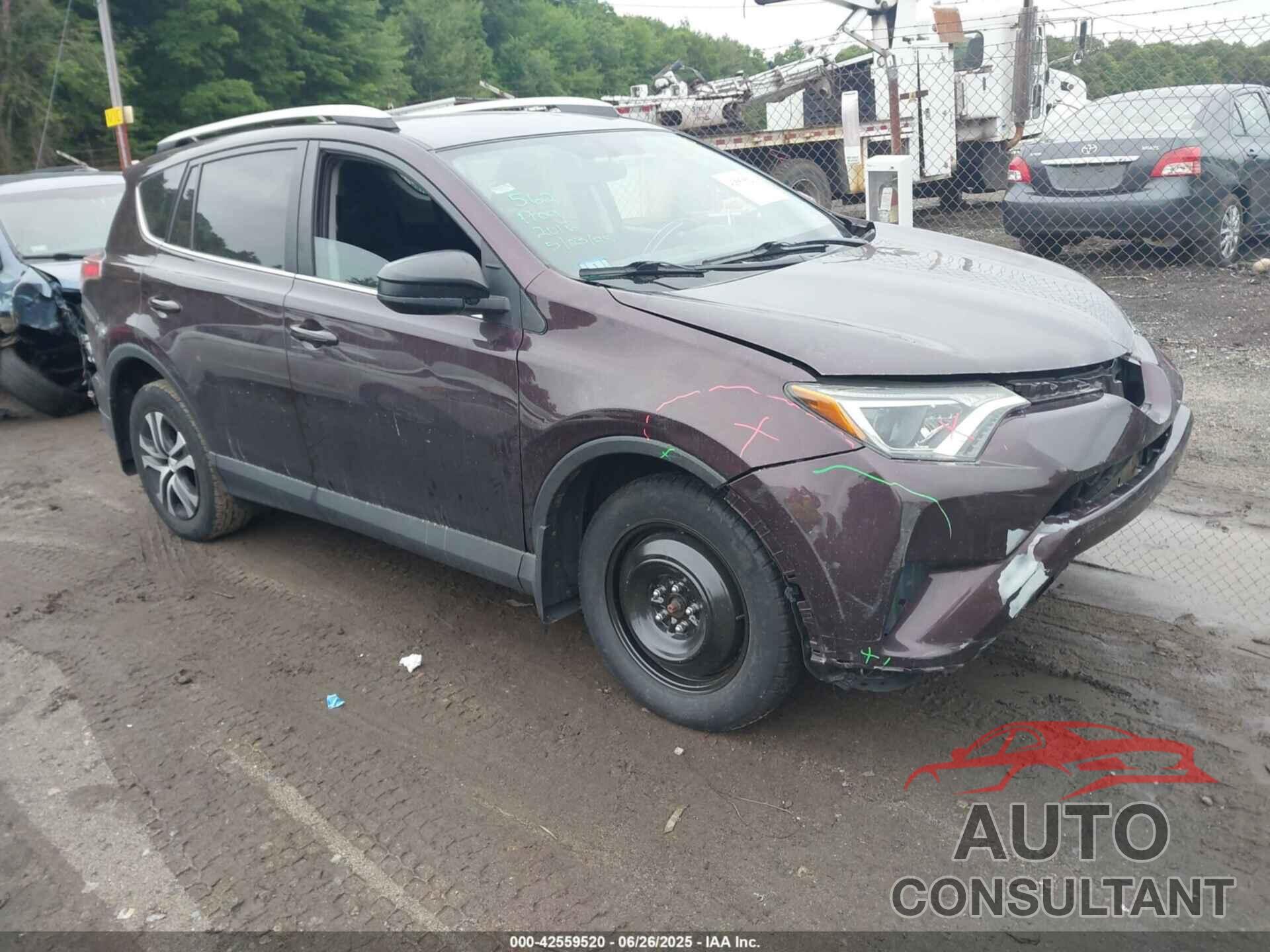 TOYOTA RAV4 2016 - 2T3BFREV7GW524428