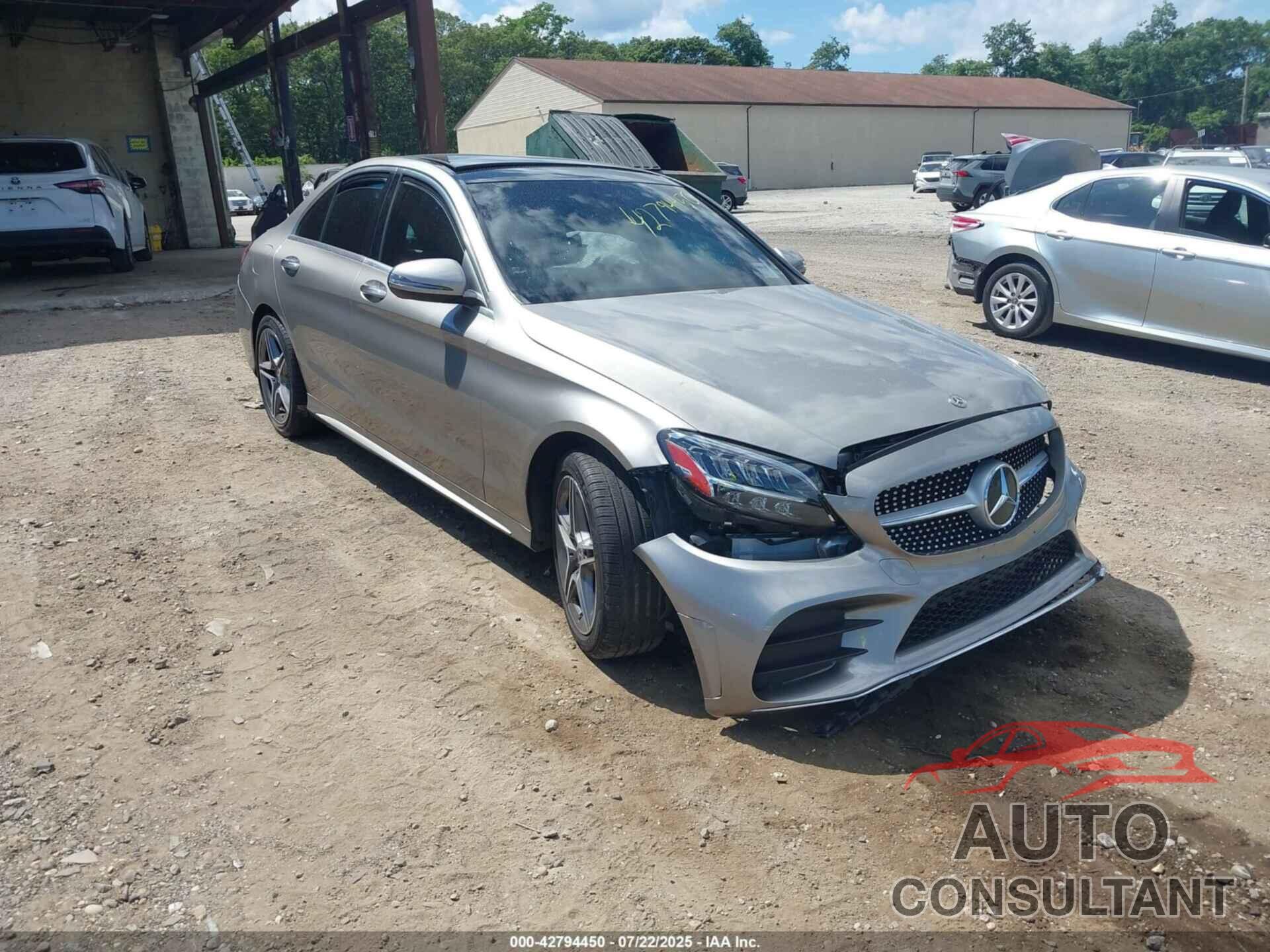 MERCEDES-BENZ C 300 2021 - W1KWF8EB8MR648727