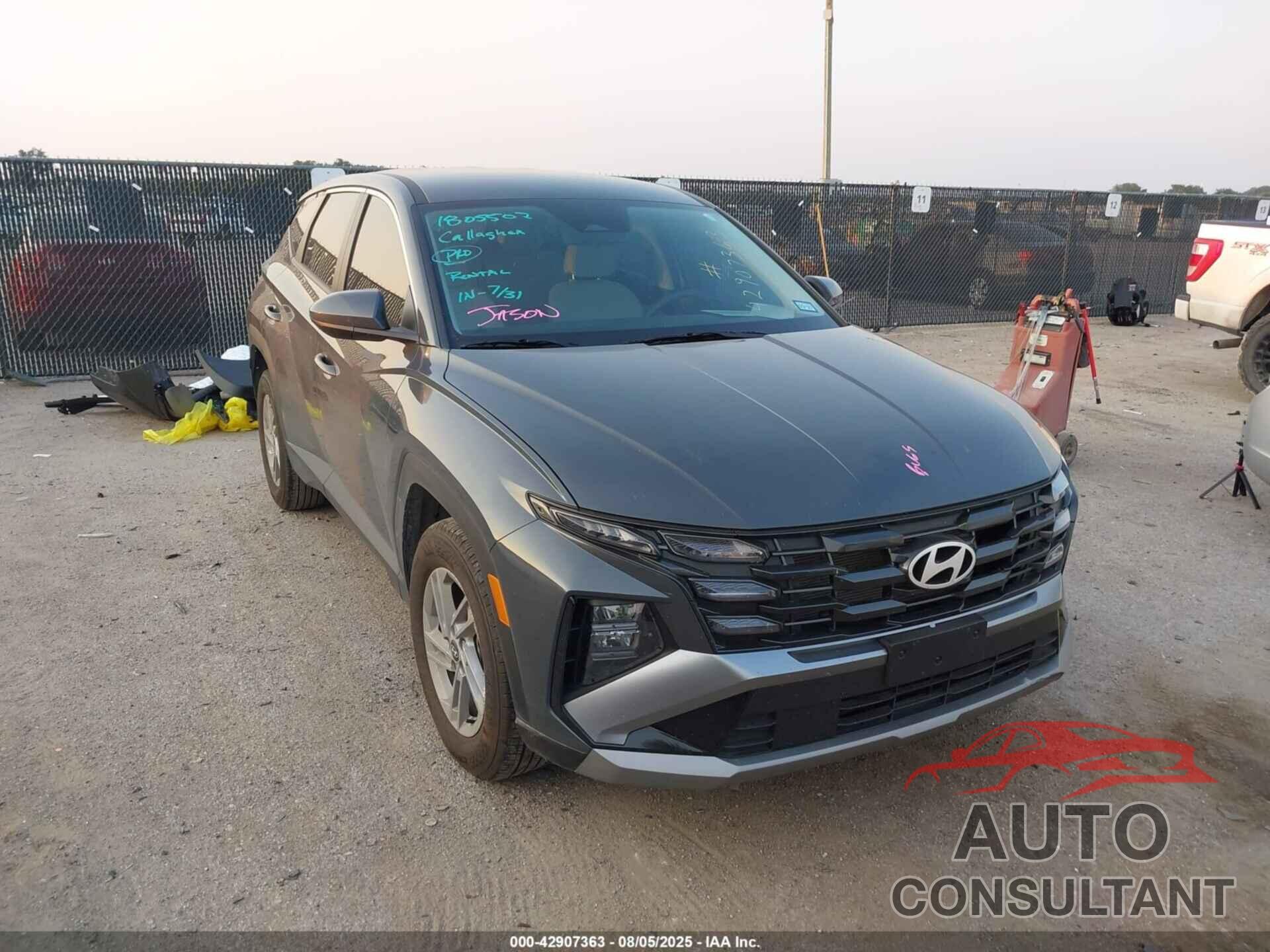 HYUNDAI TUCSON 2025 - 5NMJA3DE4SH465022