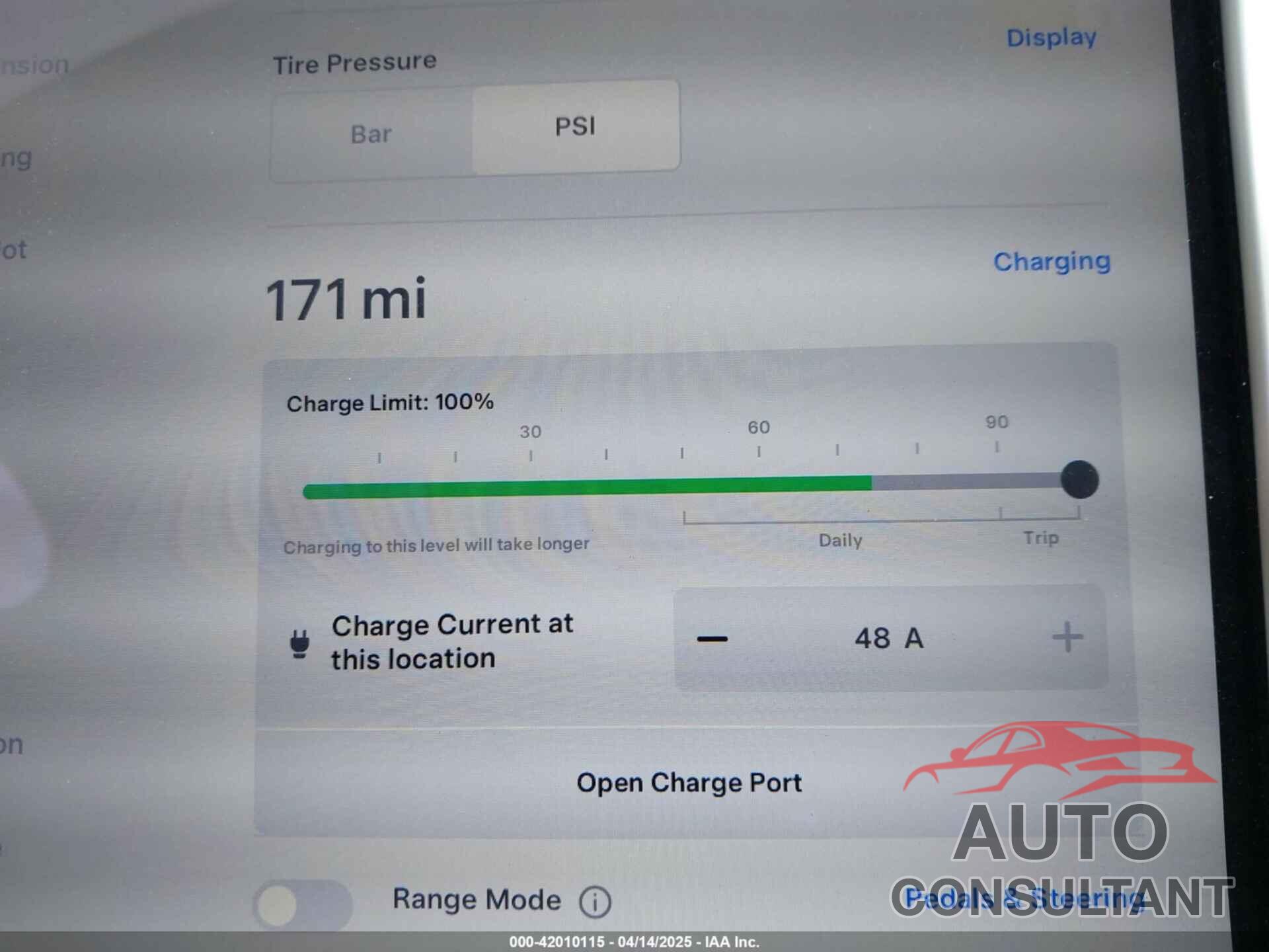 TESLA MODEL S 2017 - 5YJSA1E28HF188981