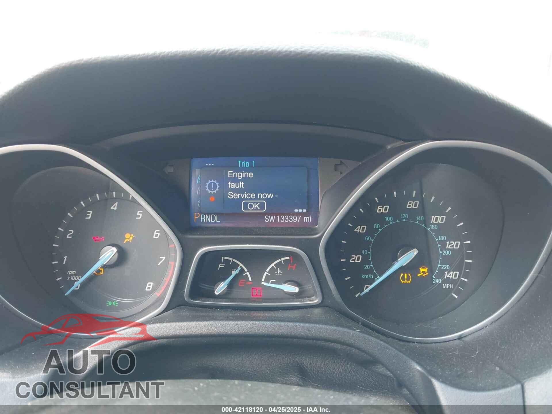 FORD FOCUS 2014 - 1FADP3F21EL224140