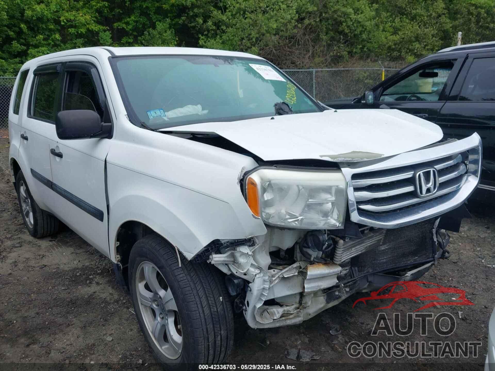 HONDA PILOT 2014 - 5FNYF4H26EB017330