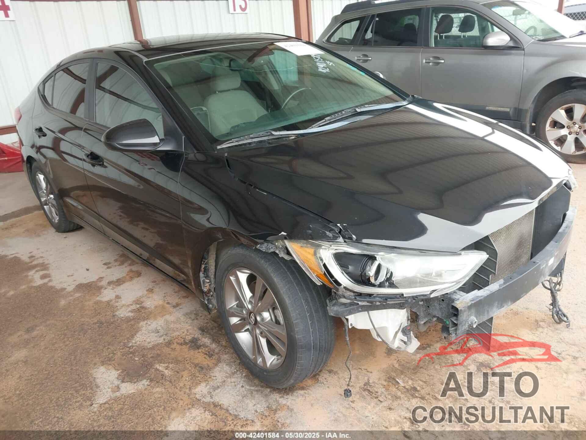 HYUNDAI ELANTRA 2017 - KMHD84LF9HU425962