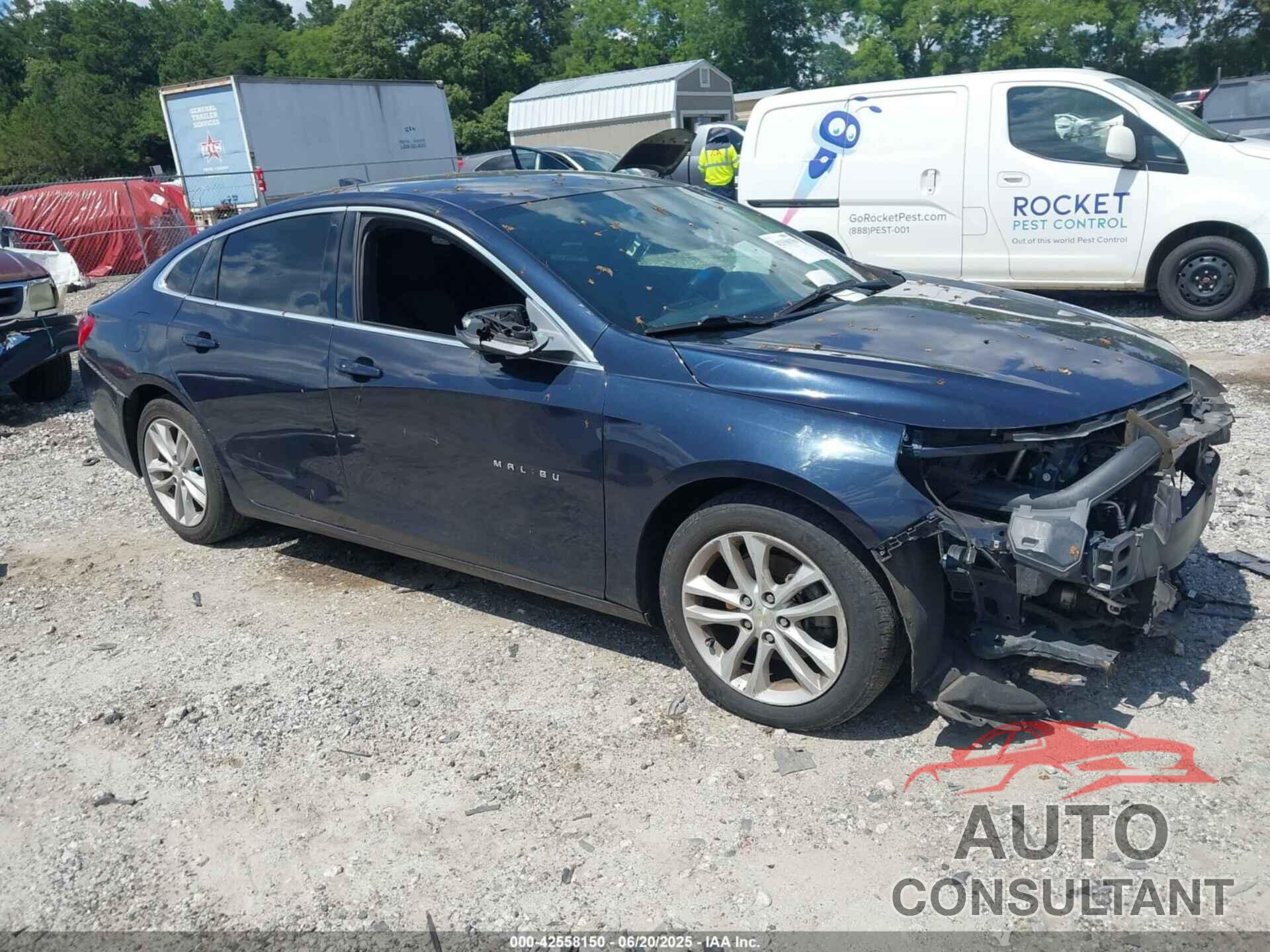 CHEVROLET MALIBU 2016 - 1G1ZE5ST7GF184317