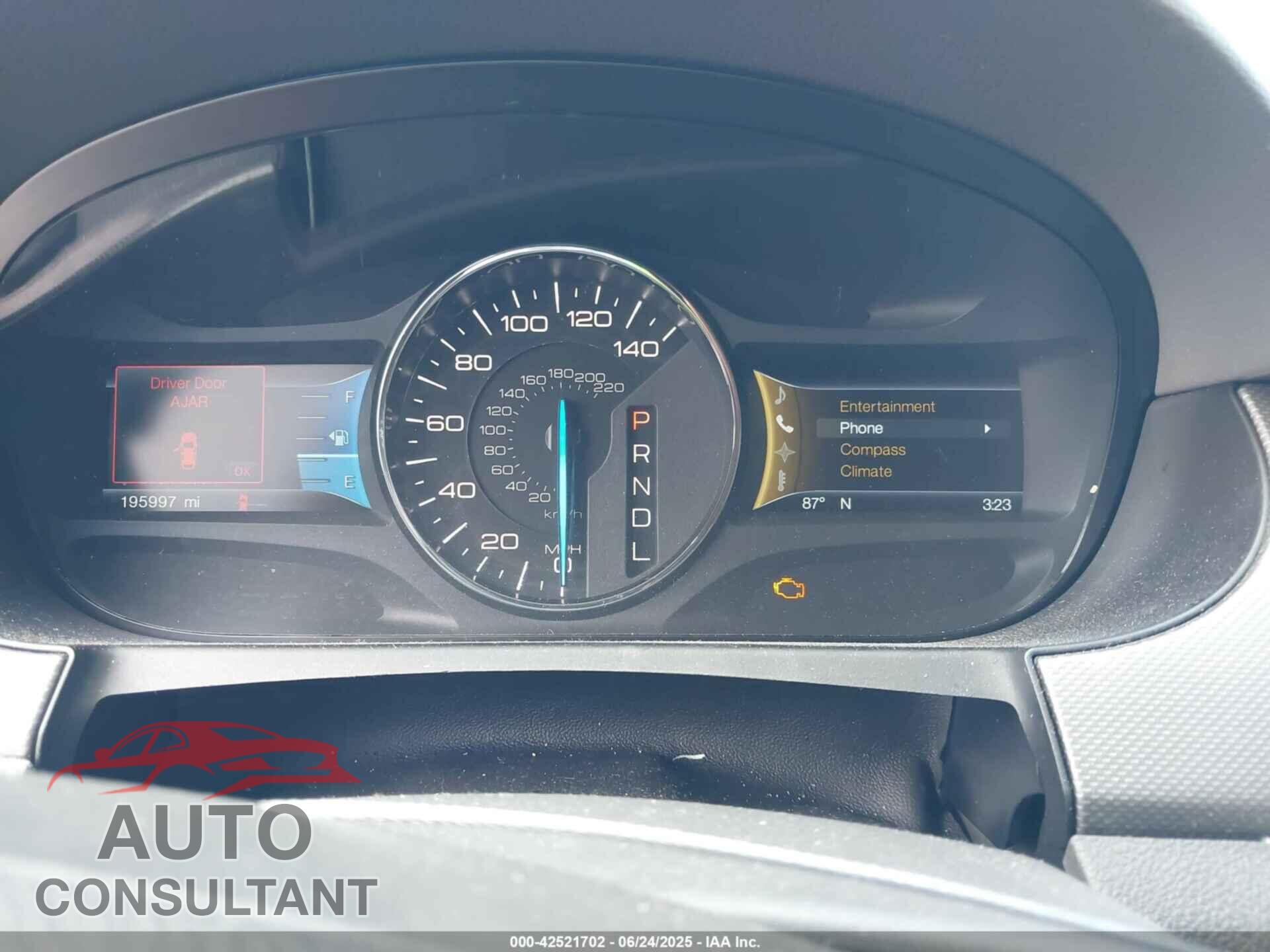 FORD EDGE 2012 - 2FMDK3J96CBA06930