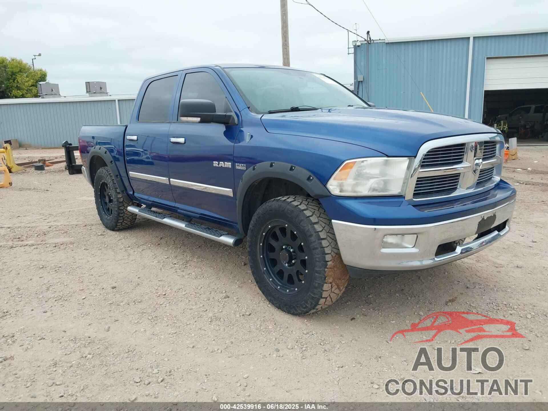 DODGE RAM 1500 2009 - 1D3HV13T49S768086