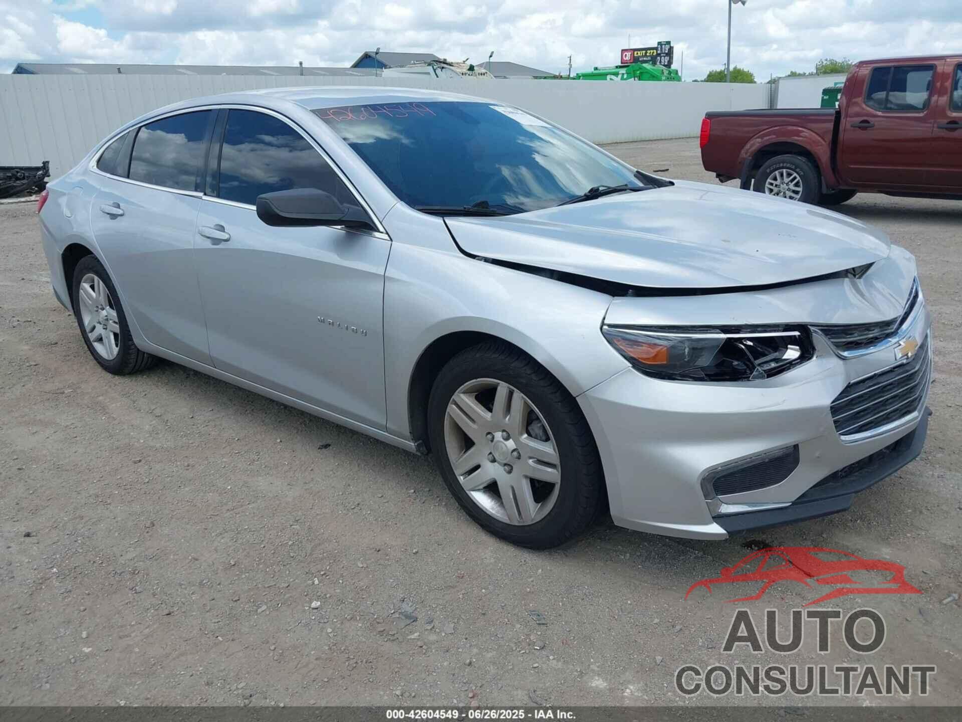 CHEVROLET MALIBU 2017 - 1G1ZB5ST9HF122623