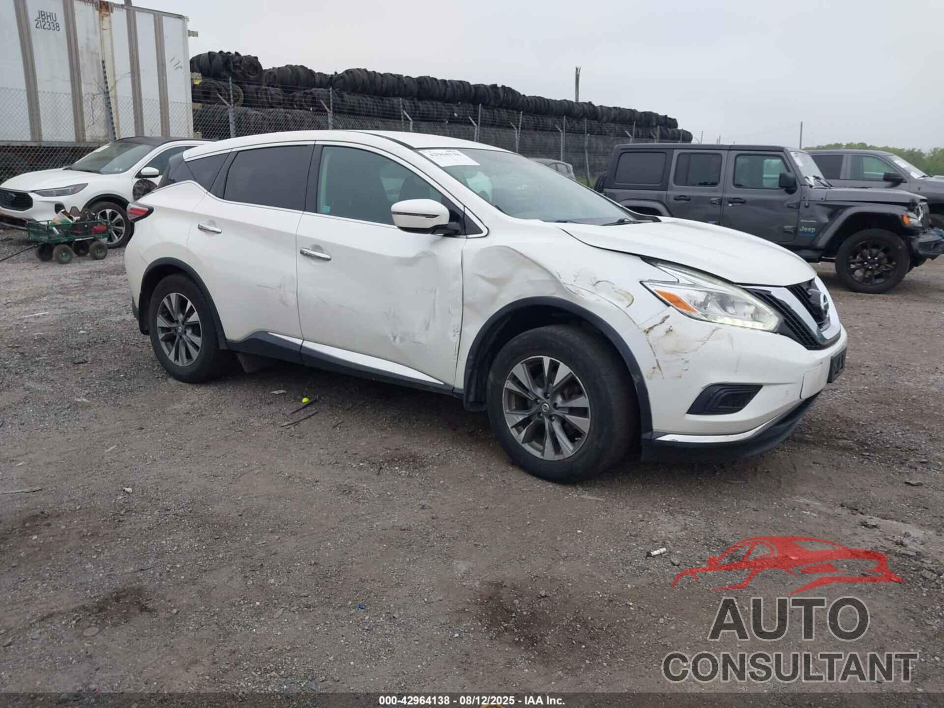 NISSAN MURANO 2017 - 5N1AZ2MH8HN195233