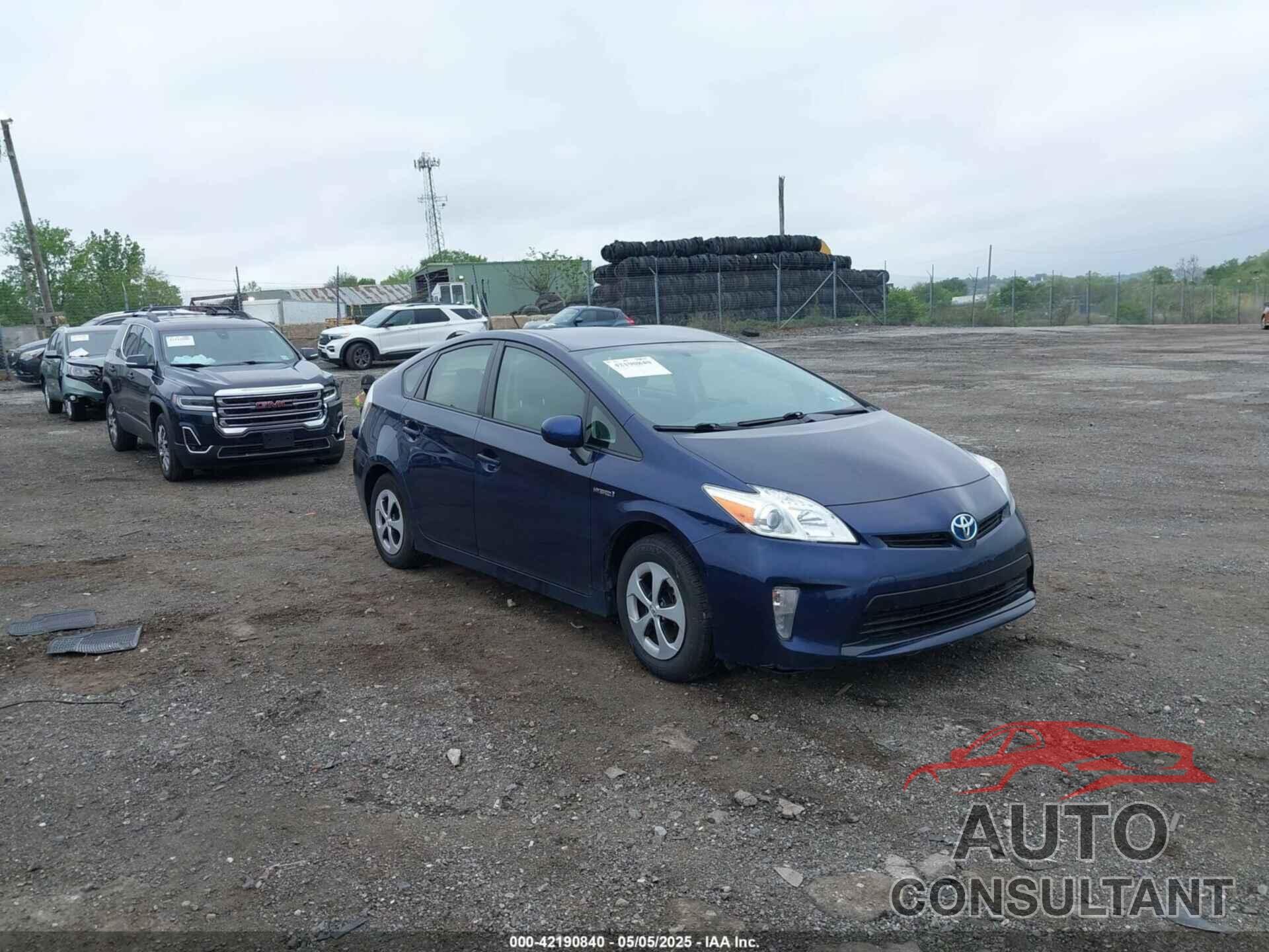 TOYOTA PRIUS 2015 - JTDKN3DU8F0408862