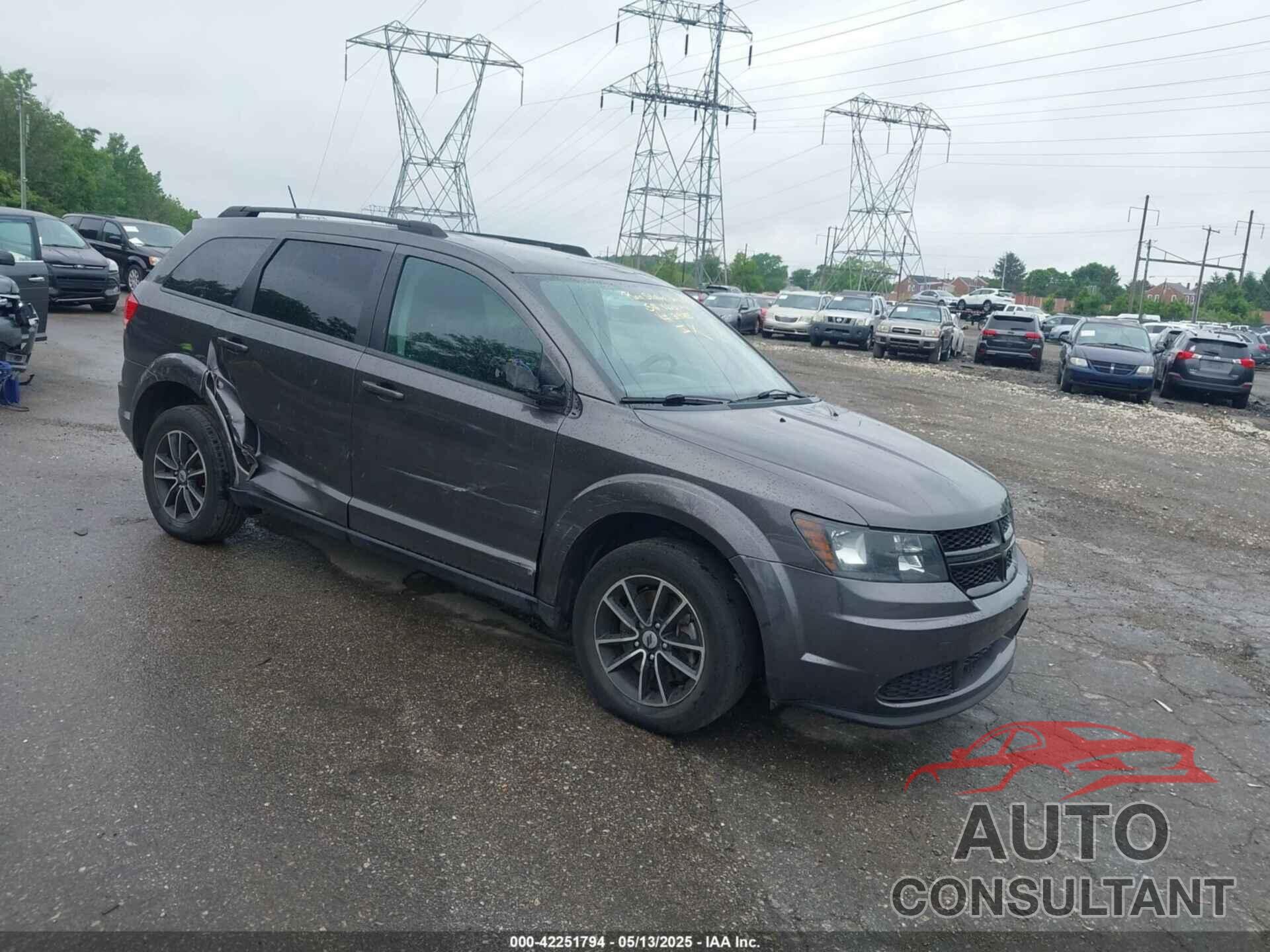 DODGE JOURNEY 2018 - 3C4PDCABXJT319785