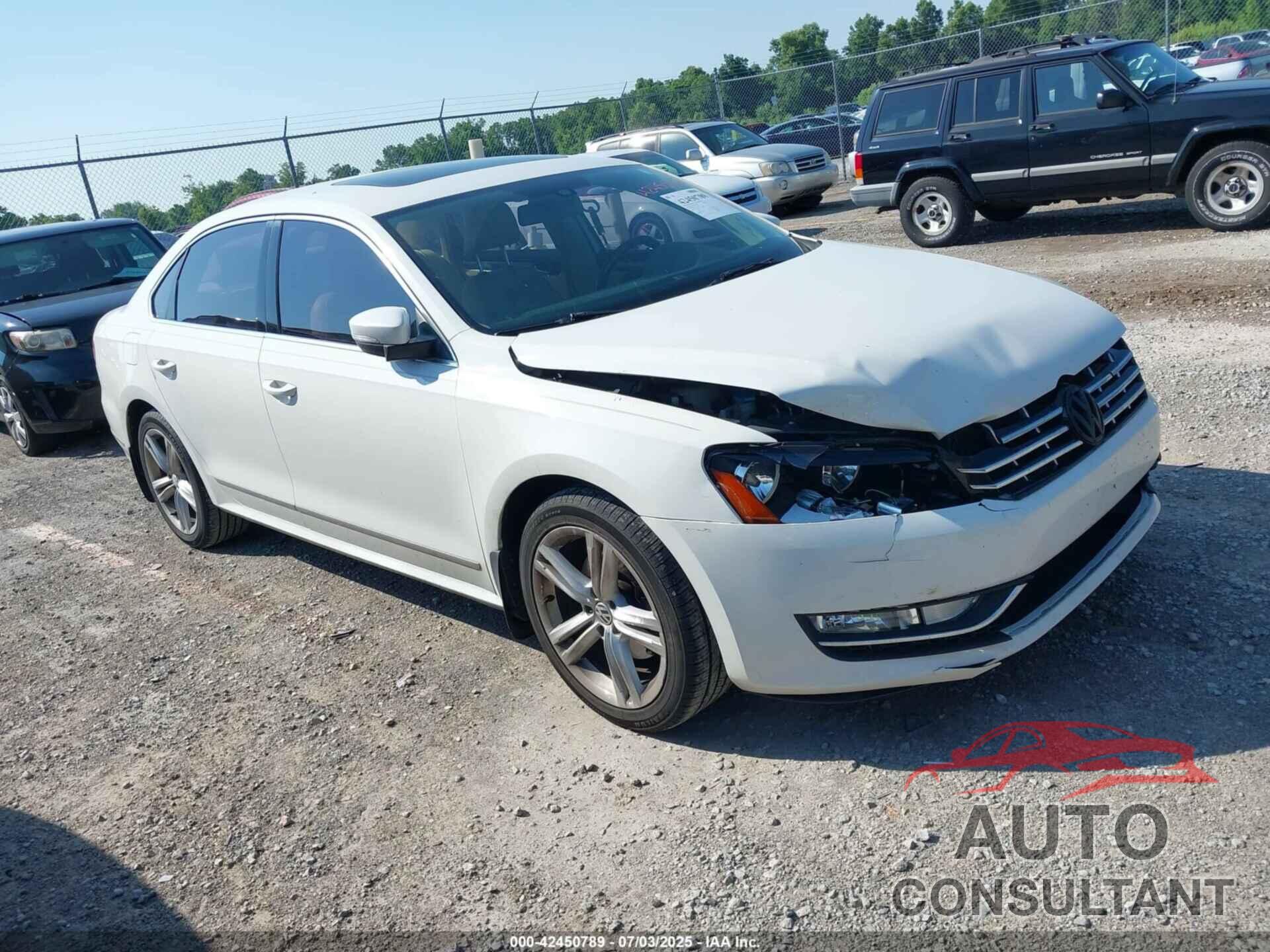 VOLKSWAGEN PASSAT 2015 - 1VWBV7A35FC050781