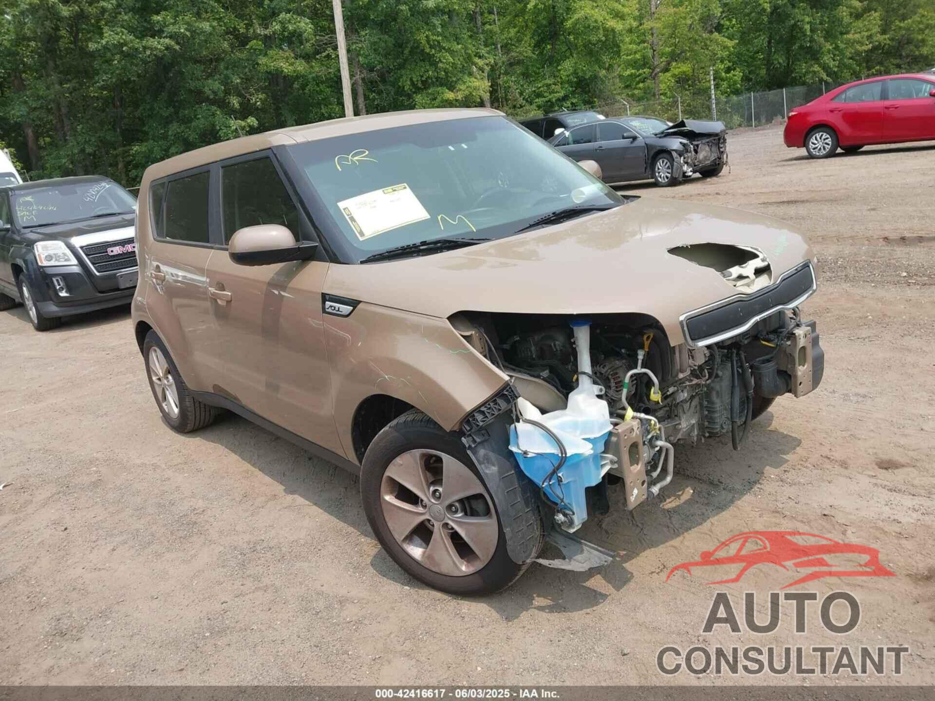 KIA SOUL 2016 - KNDJN2A29G7333378