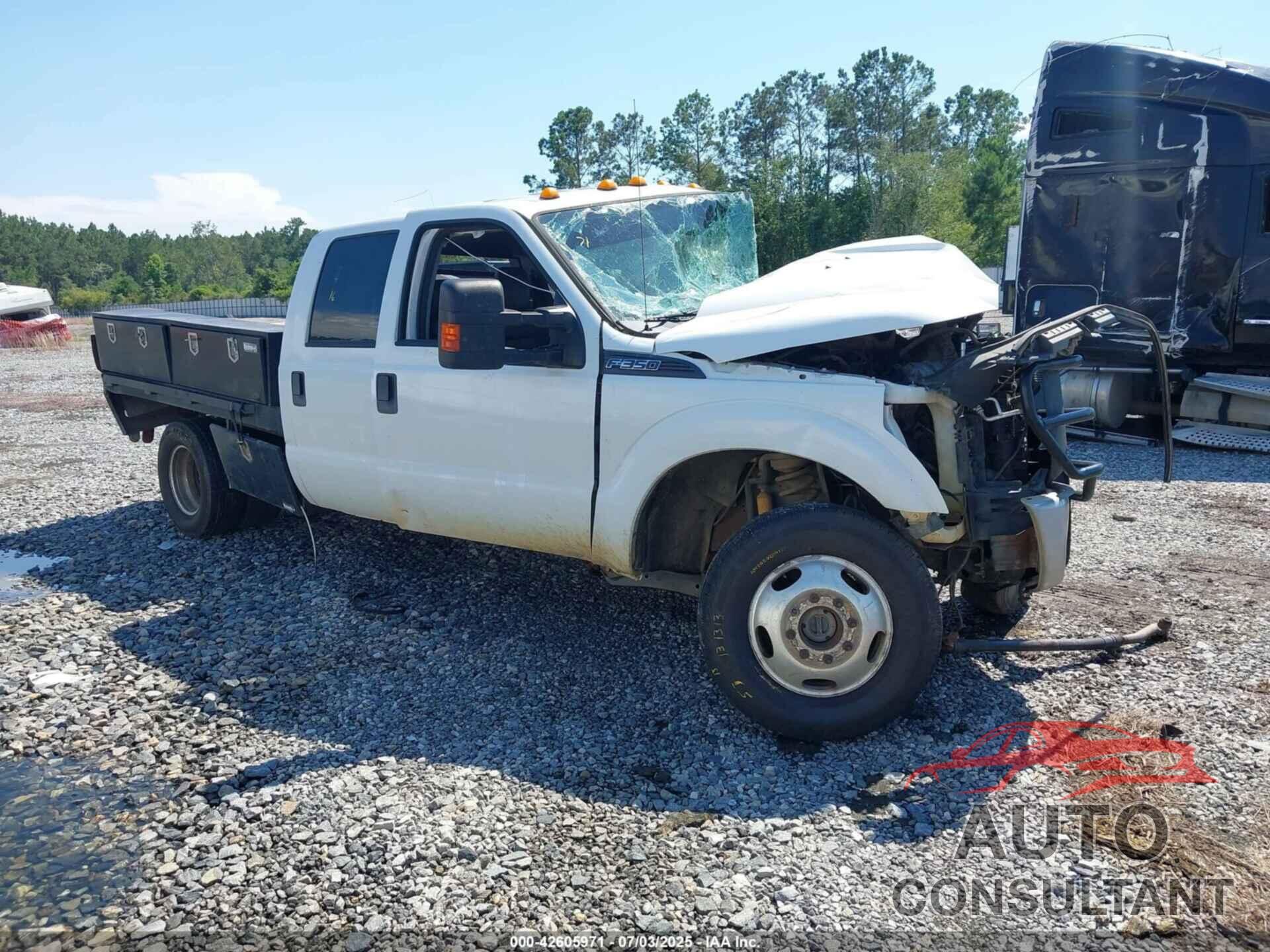 FORD F-350 CHASSIS 2013 - 1FD8W3H63DEB27633