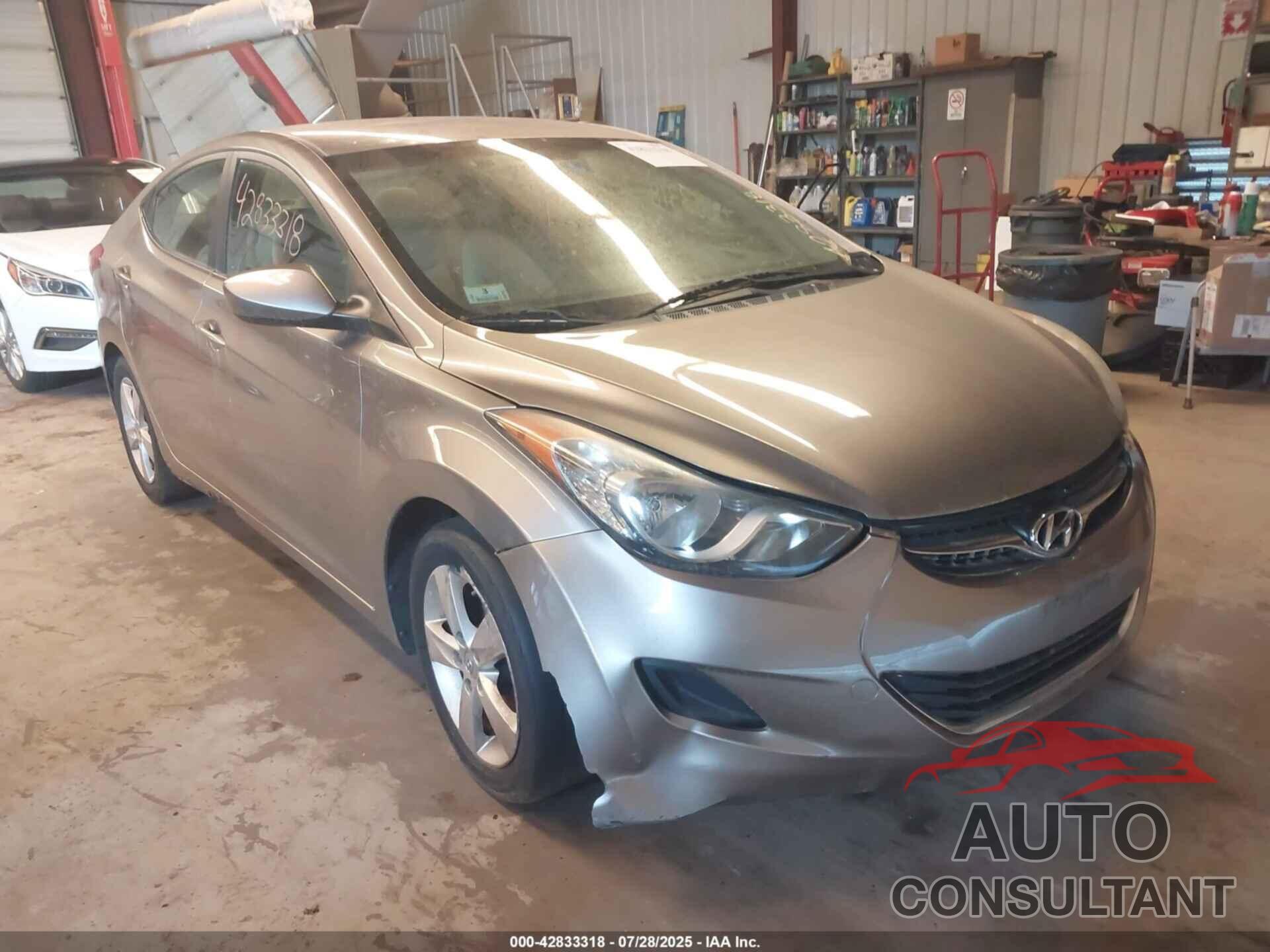 HYUNDAI ELANTRA 2011 - 5NPDH4AE3BH016971