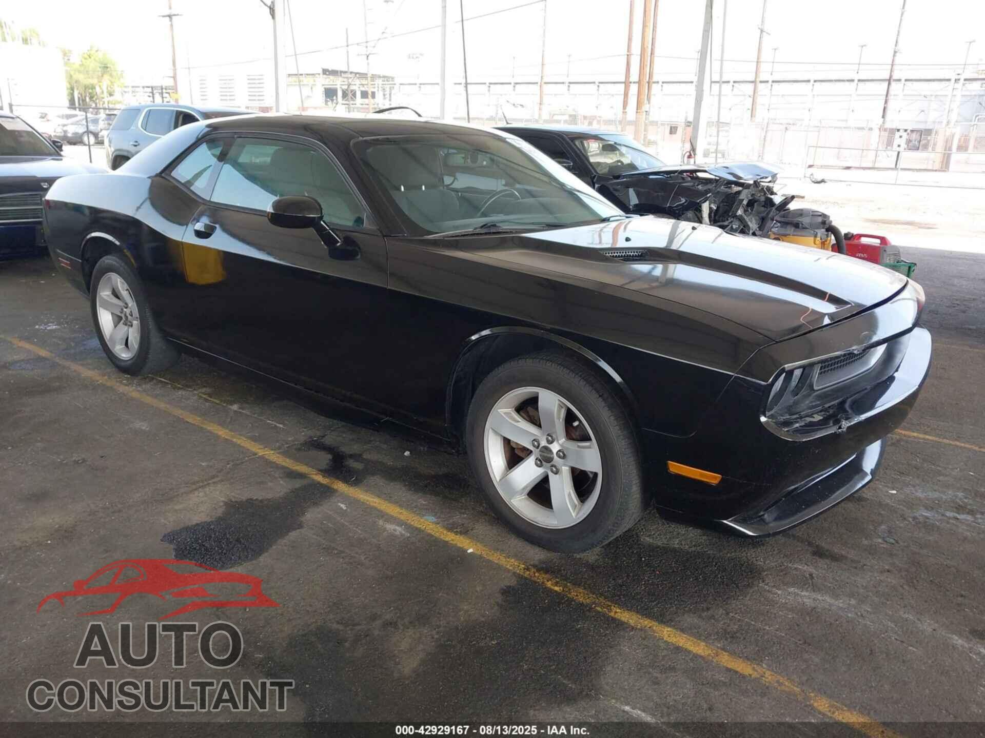 DODGE CHALLENGER 2012 - 2C3CDYAG7CH294982